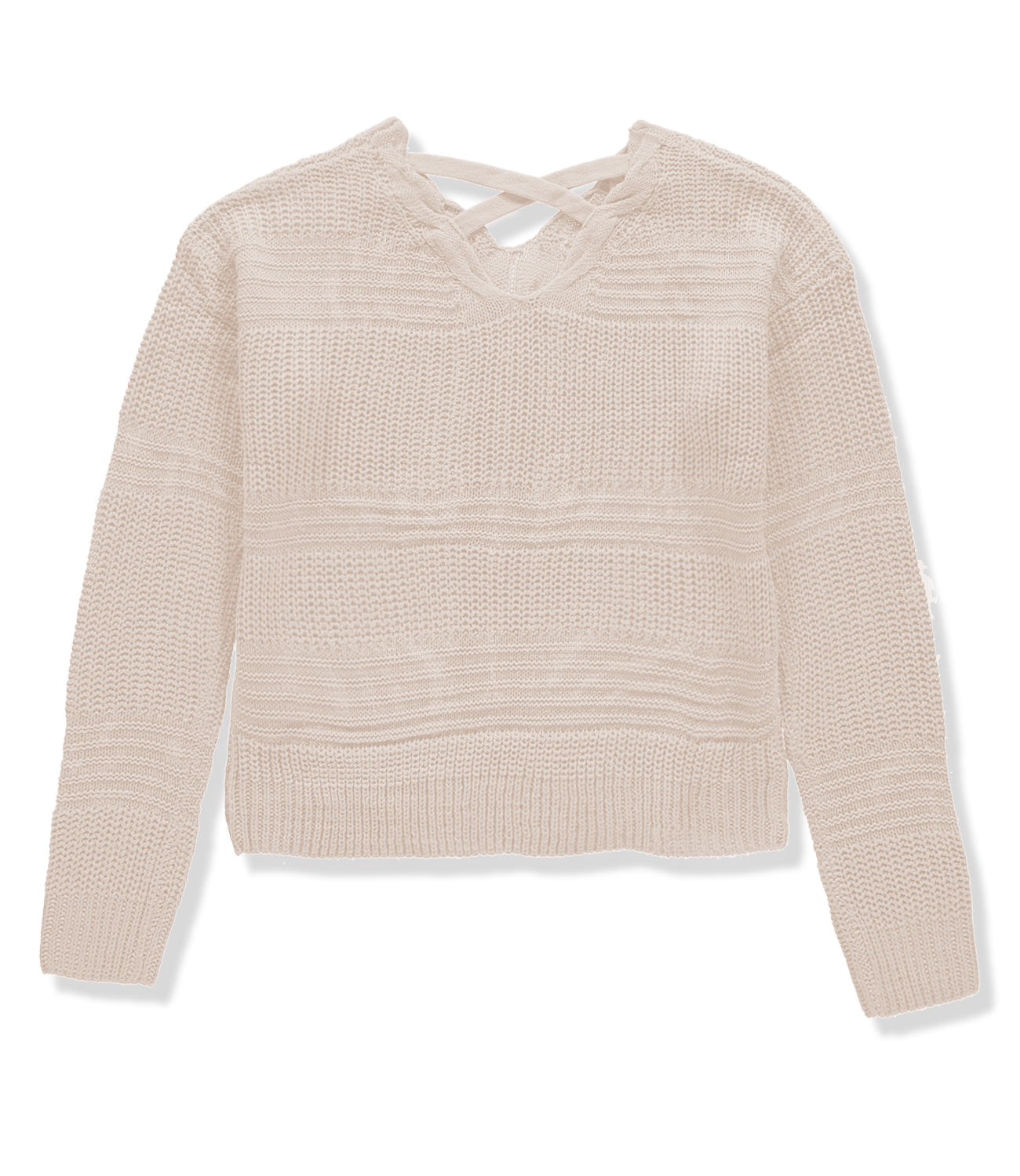 Jolie & Joy Girls 7-16 Cable Shaker Sweater