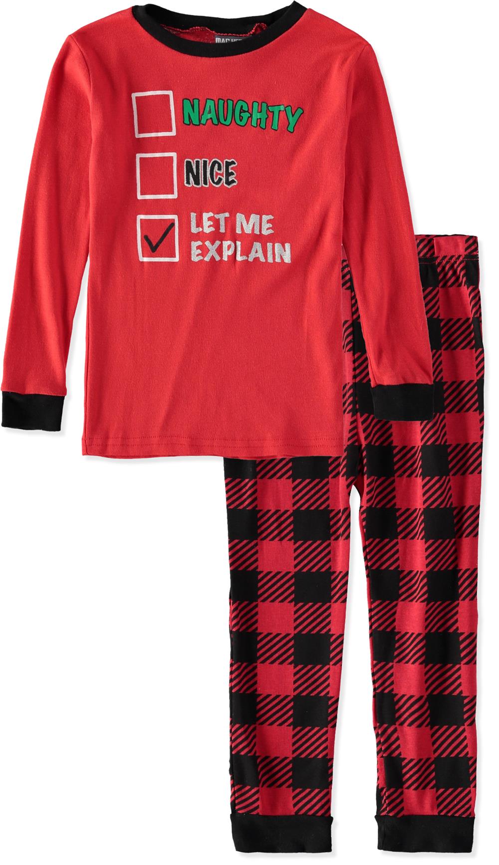 Mac Henry Boys 4-7 Christmas Cotton Set