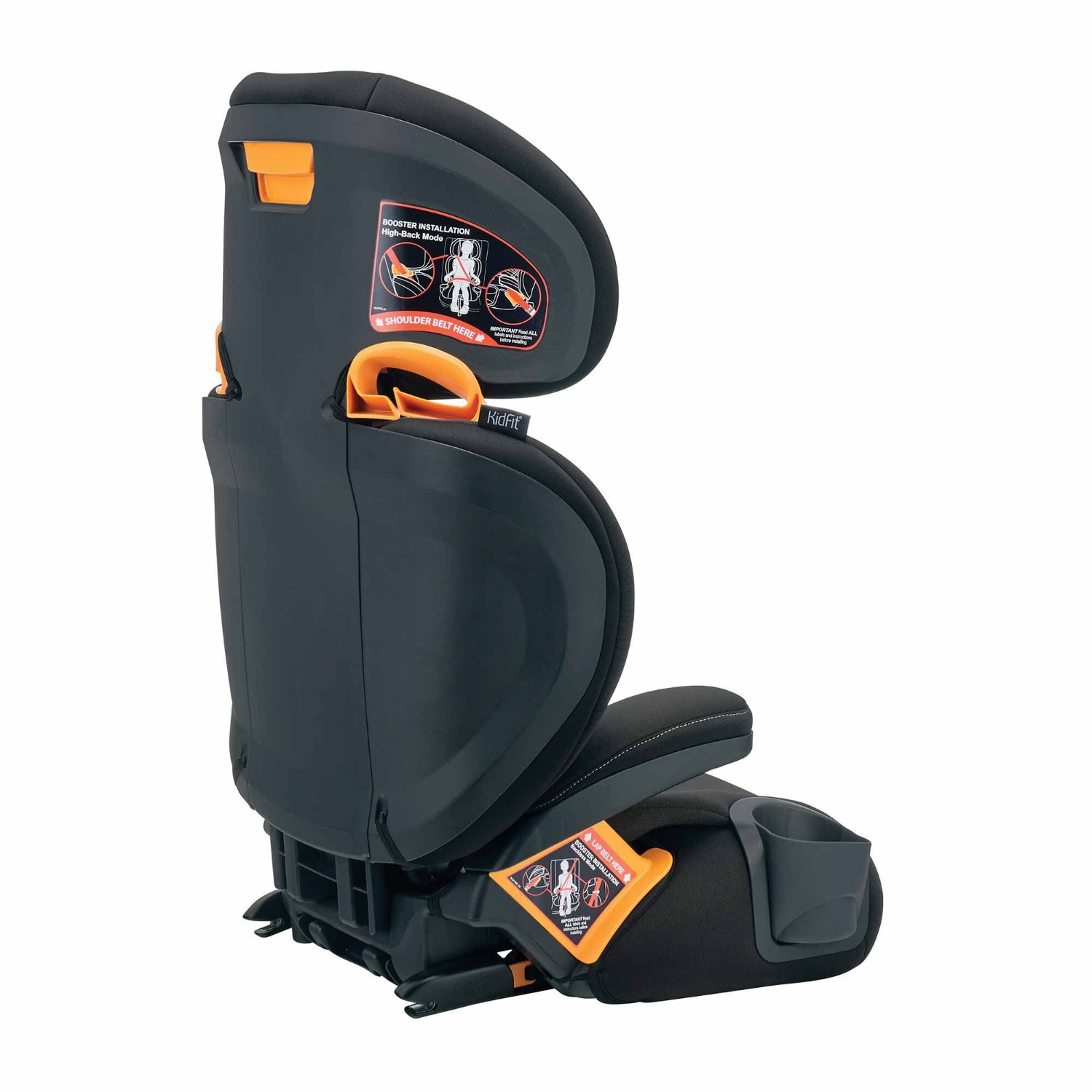 Chicco KidFit ClearTex Plus 2-in-1 Belt Positioning Booster Car Seat