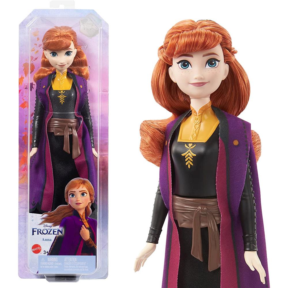 Mattel Disney Frozen by Mattel Anna Fashion Doll & Accessory, Signature Look