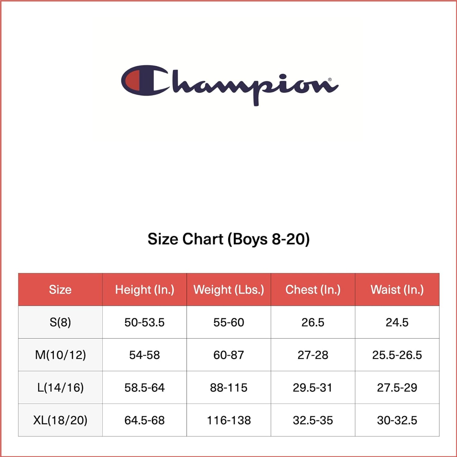 Champion Boys 8-20 Fleece Jogger