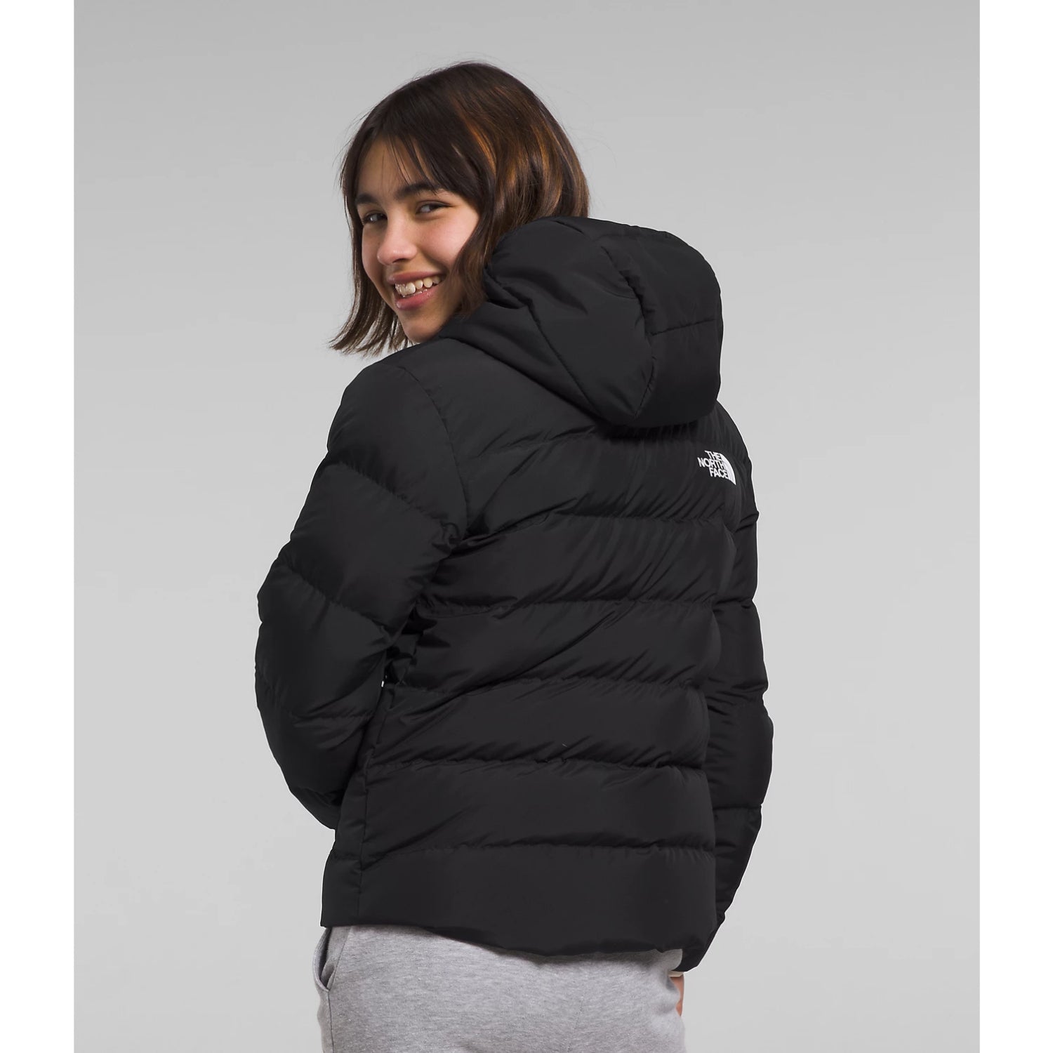 The North Face Girls’ Reversible North Down Hooded Jacket