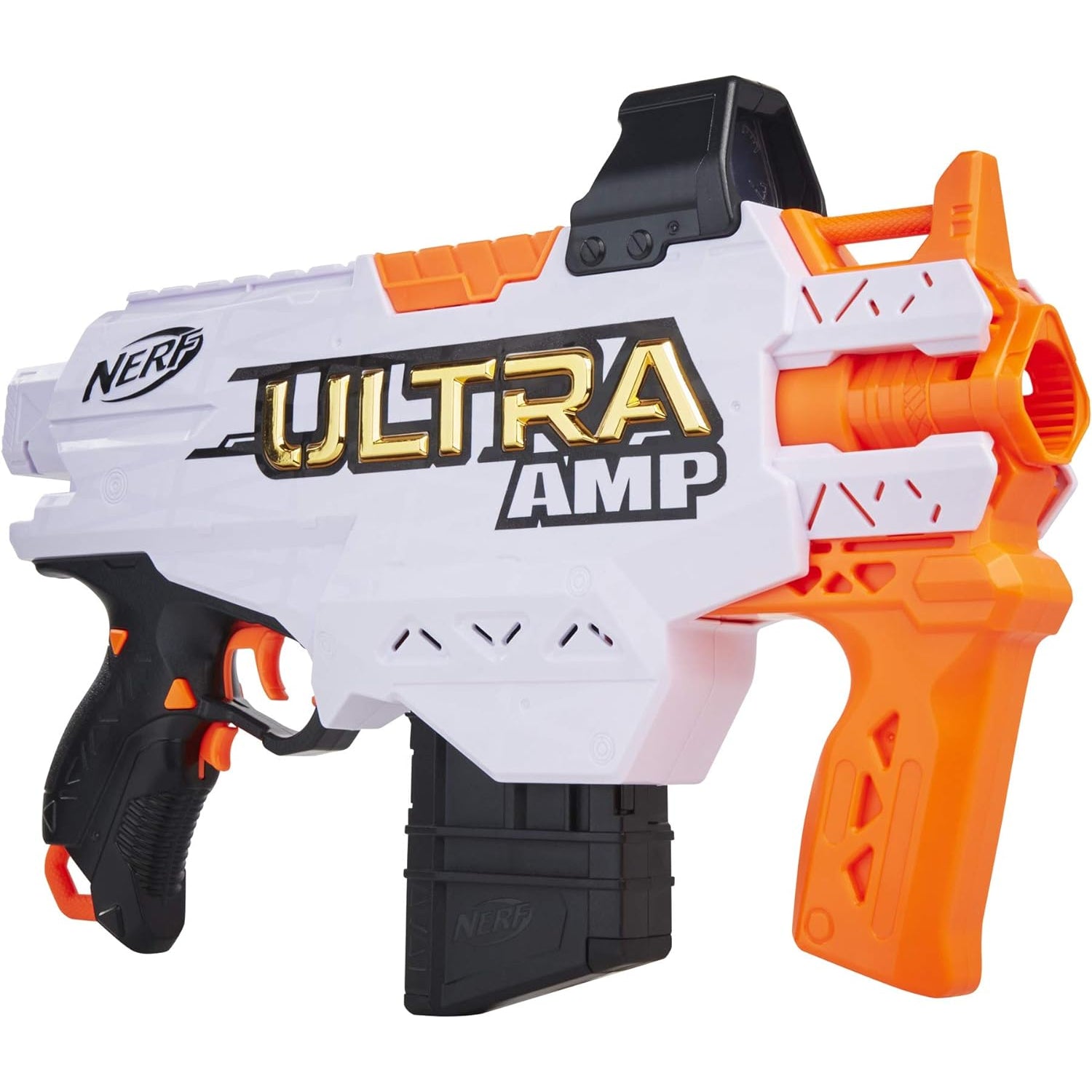 NERF Ultra Amp Motorized Blaster, 6-Dart Clip