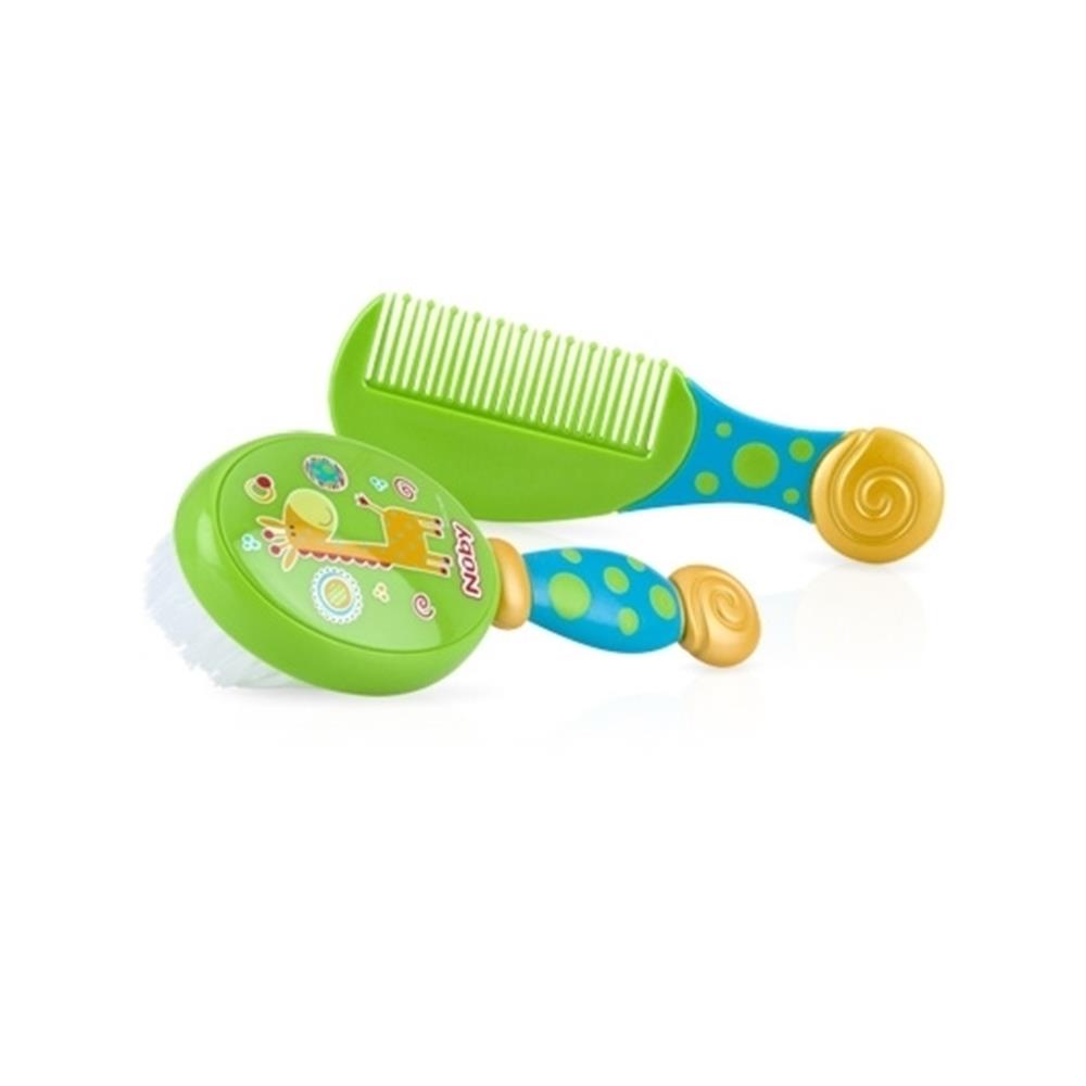 Nuby Comfort Grip Comb & Brush