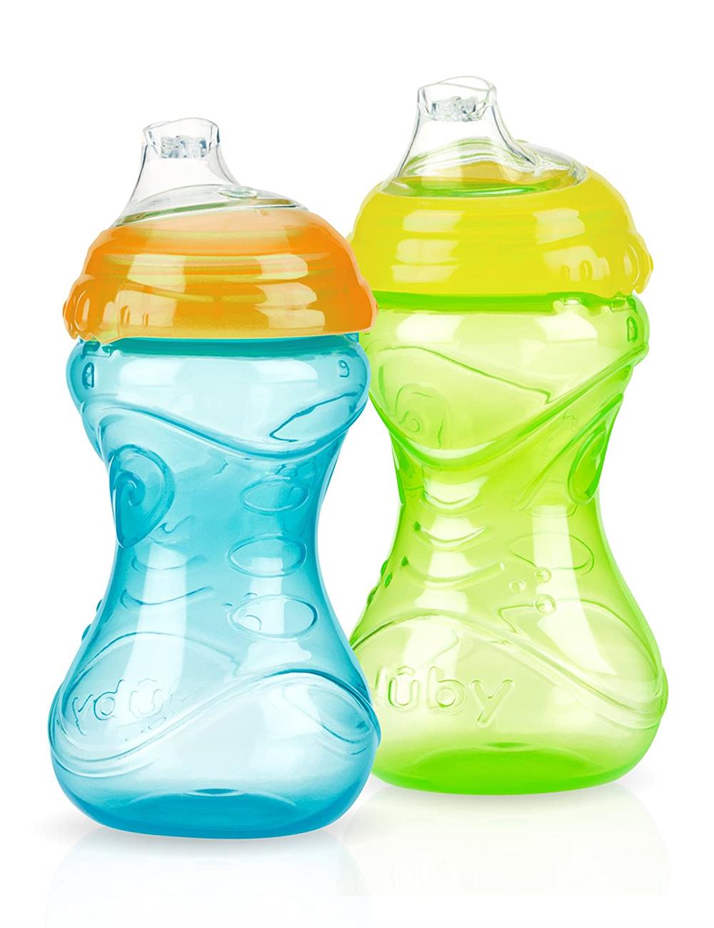 Nuby Clik-it Easy Grip Cup - 2 Pack - 10 oz