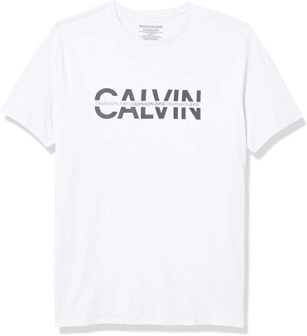 Calvin Klein Boys 8-20 Split Logo T-Shirt