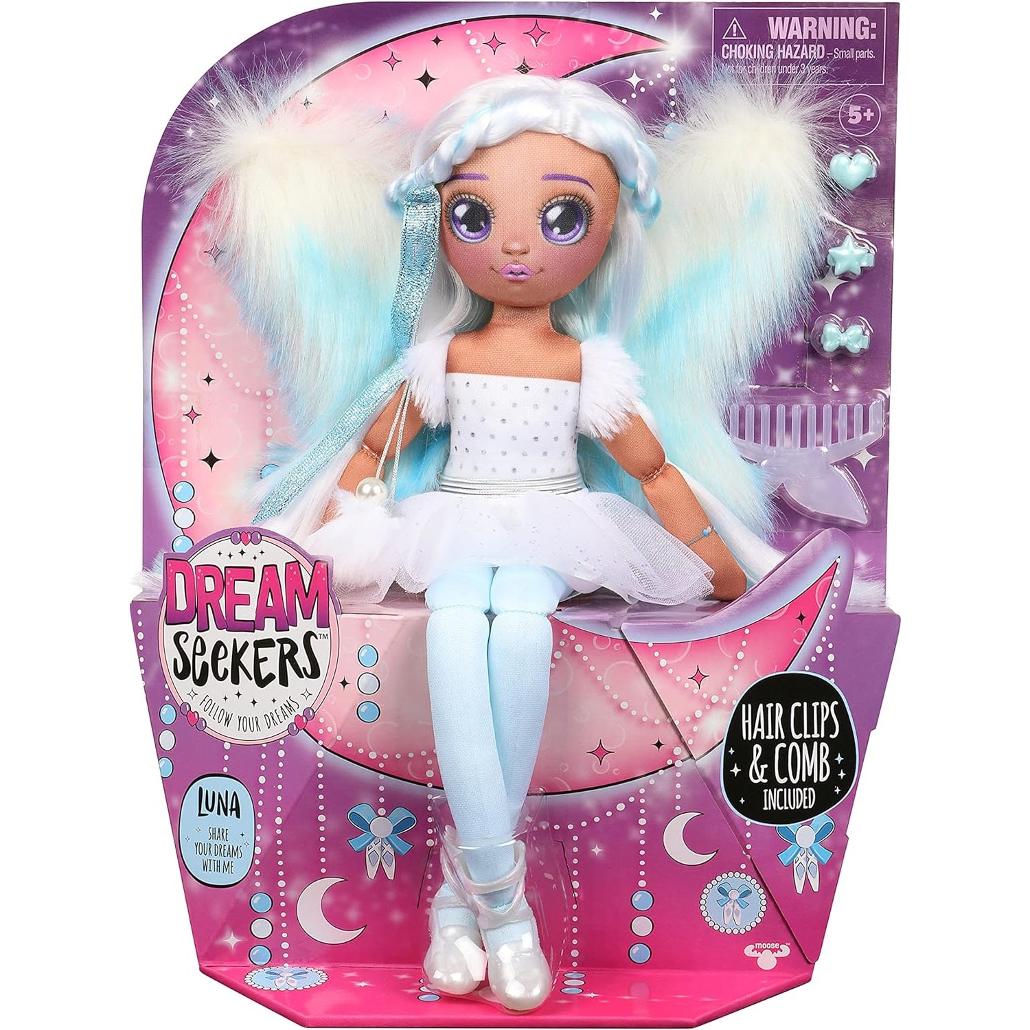 Moose Toys Dream Seekers Magical Fashion Doll Luna