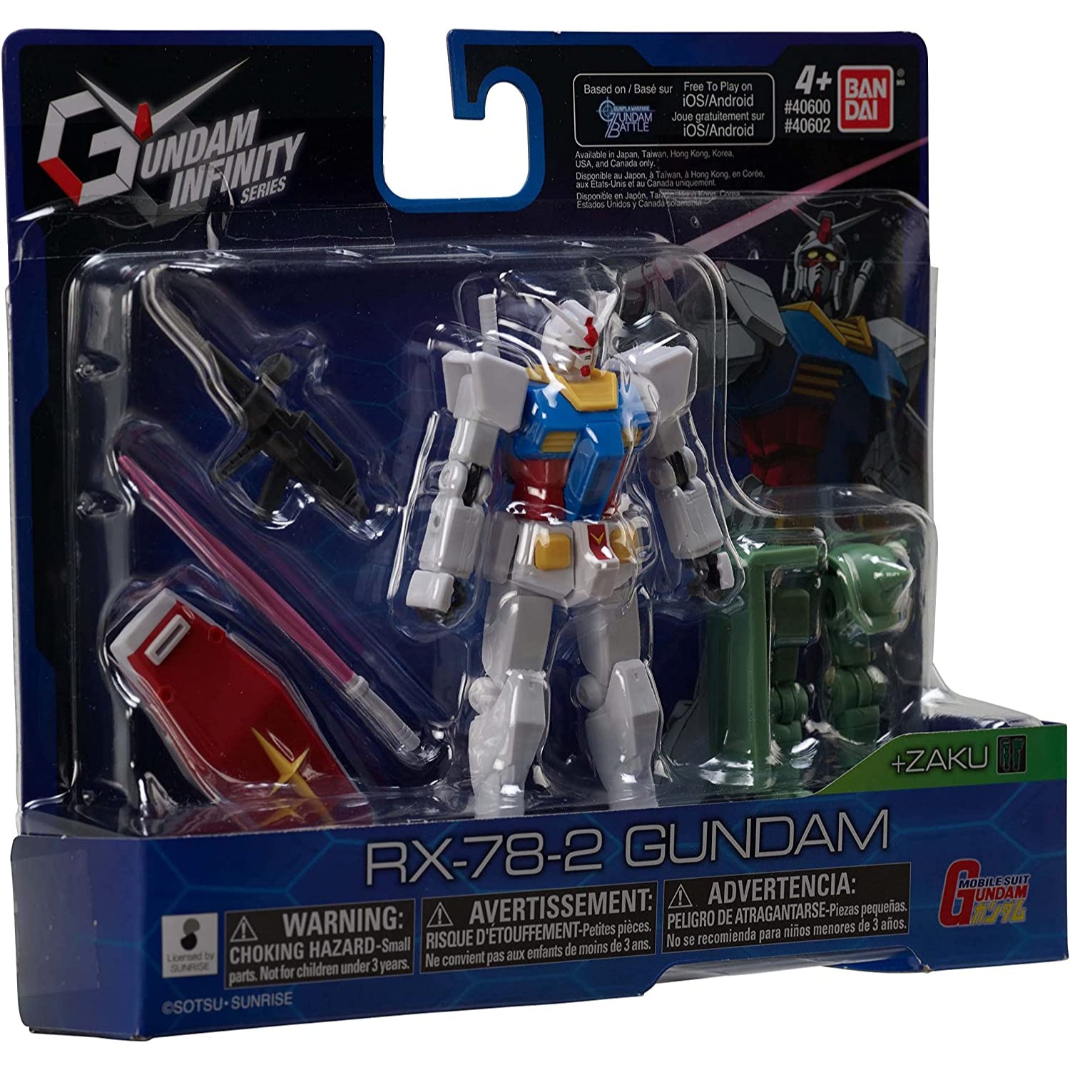 Bandai America - Gundam Infinity 4.5 Action Figure