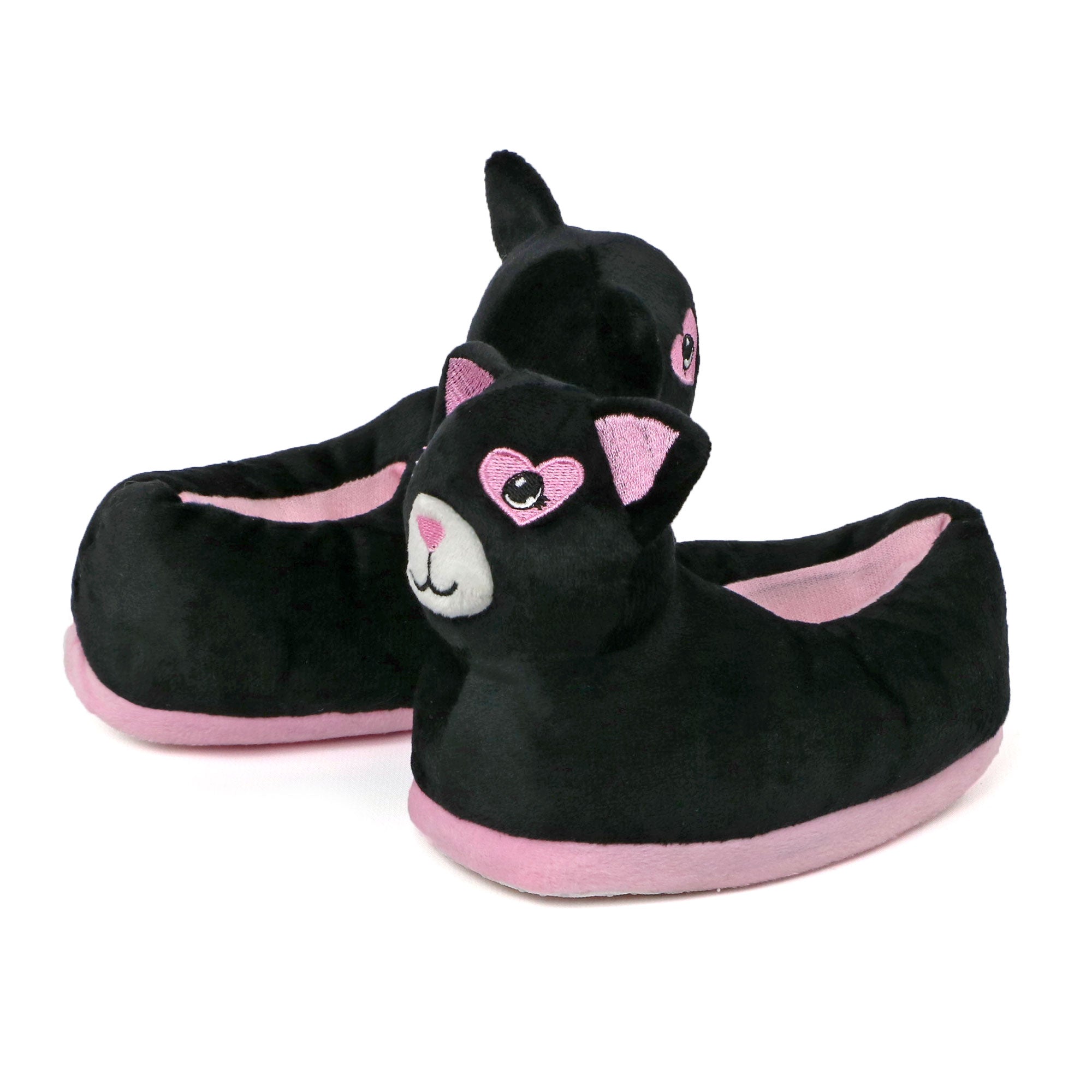 Chatties Toddler Girls Plush Animal Slippers