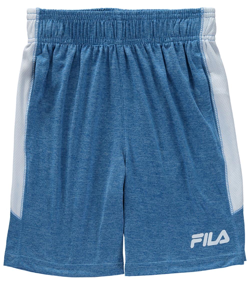 FILA Boys 8-20 Mesh Panel Space Dye Active Short