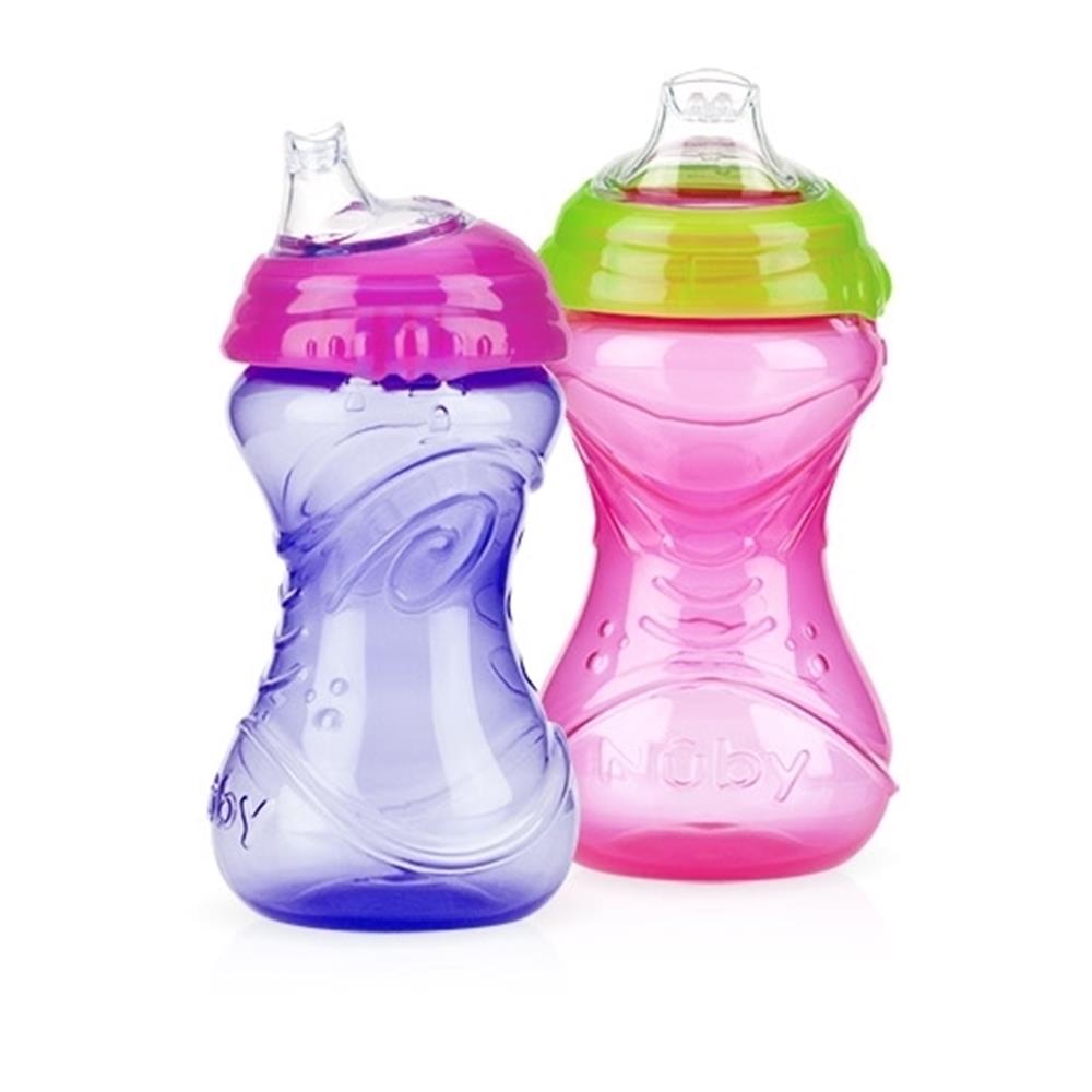 Nuby 2-Pack No-Spill Easy Grip Cup