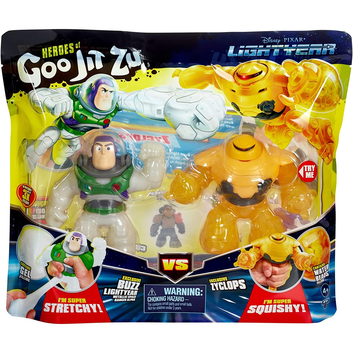 Heroes of Goo Jit Zu Disney Pixar Lightyear - Buzz vs Zyclops