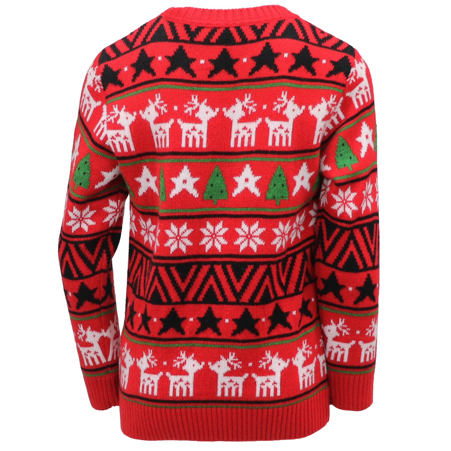 Kimu Boys 2-18 Fairisle Print Sweater