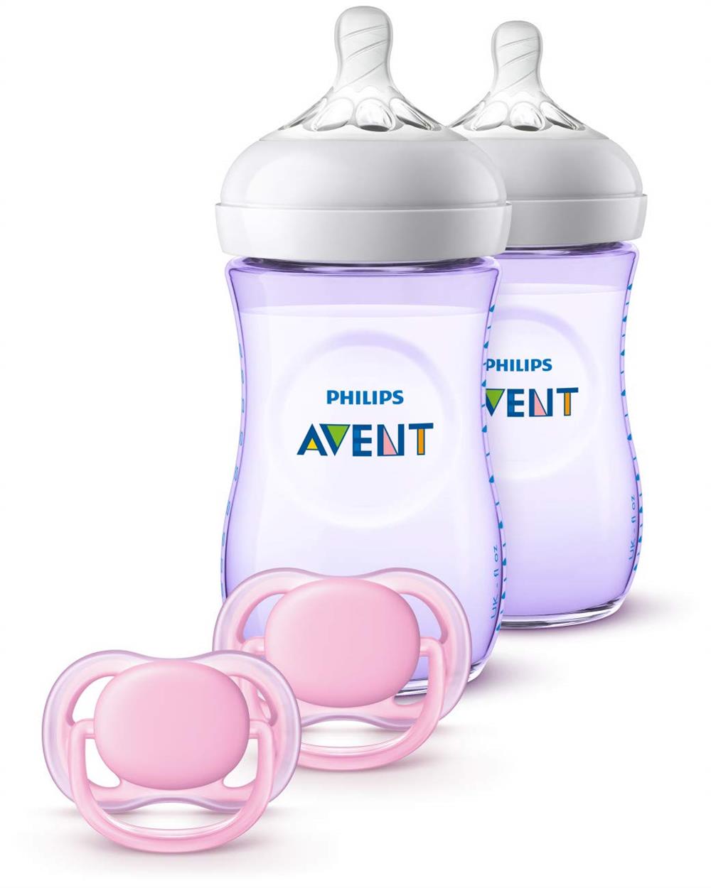 Philips Avent Natural Baby Bottle Purple Gift Set