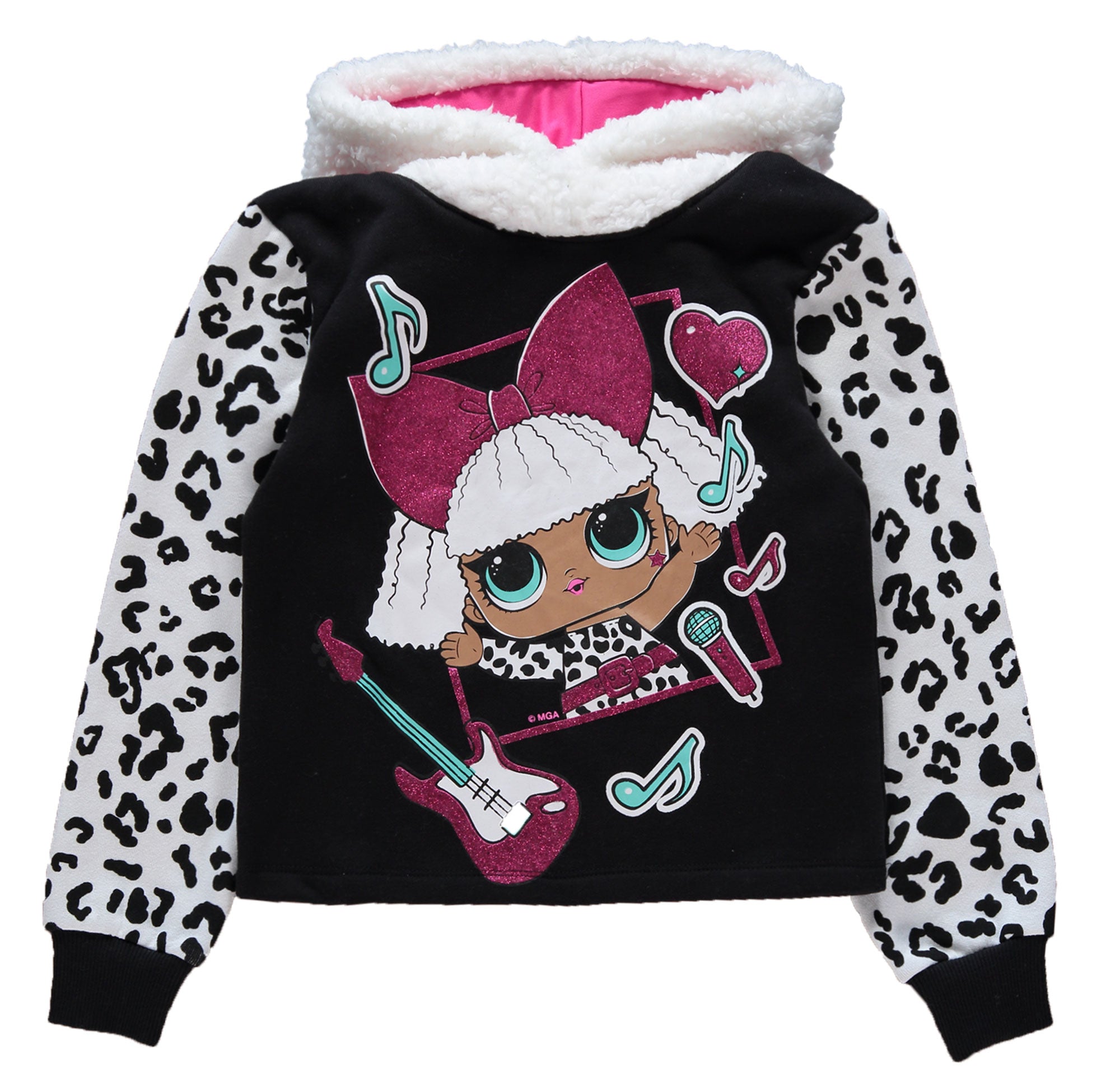 L.O.L. Surprise! Girls 6-16 Cheetah Glam Hoodie