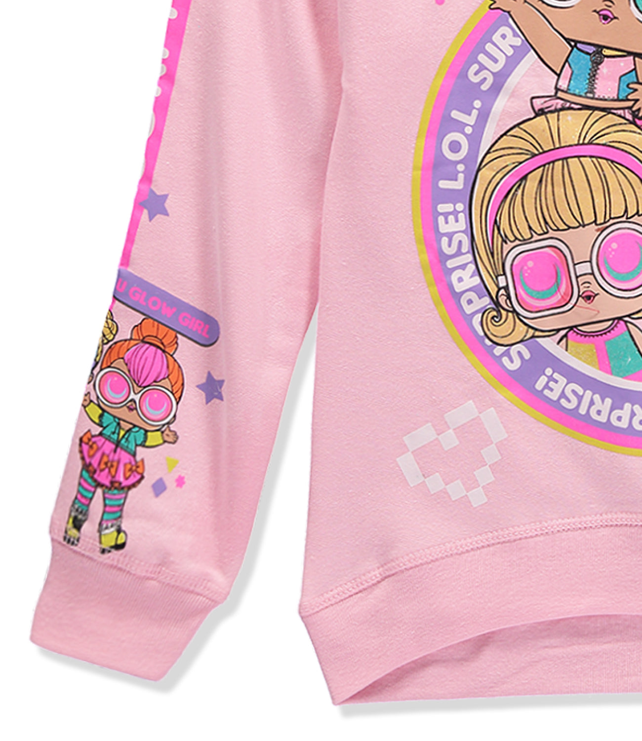 L.O.L. Surprise! Girls 4-16 Long Sleeve Hooded Sweatshirt