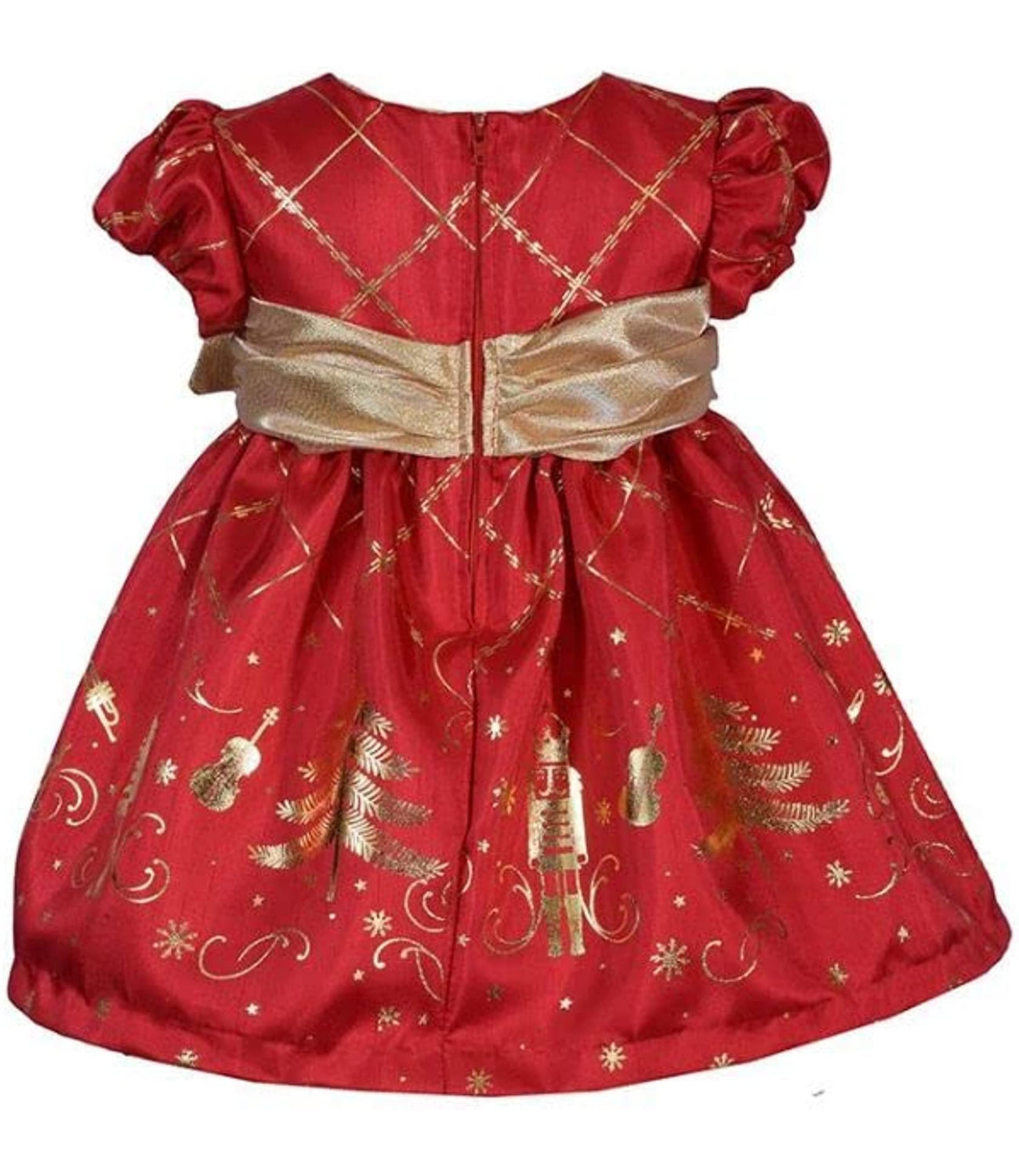 Bonnie Jean Girls 4-6X Holiday Nutcracker Christmas Dress