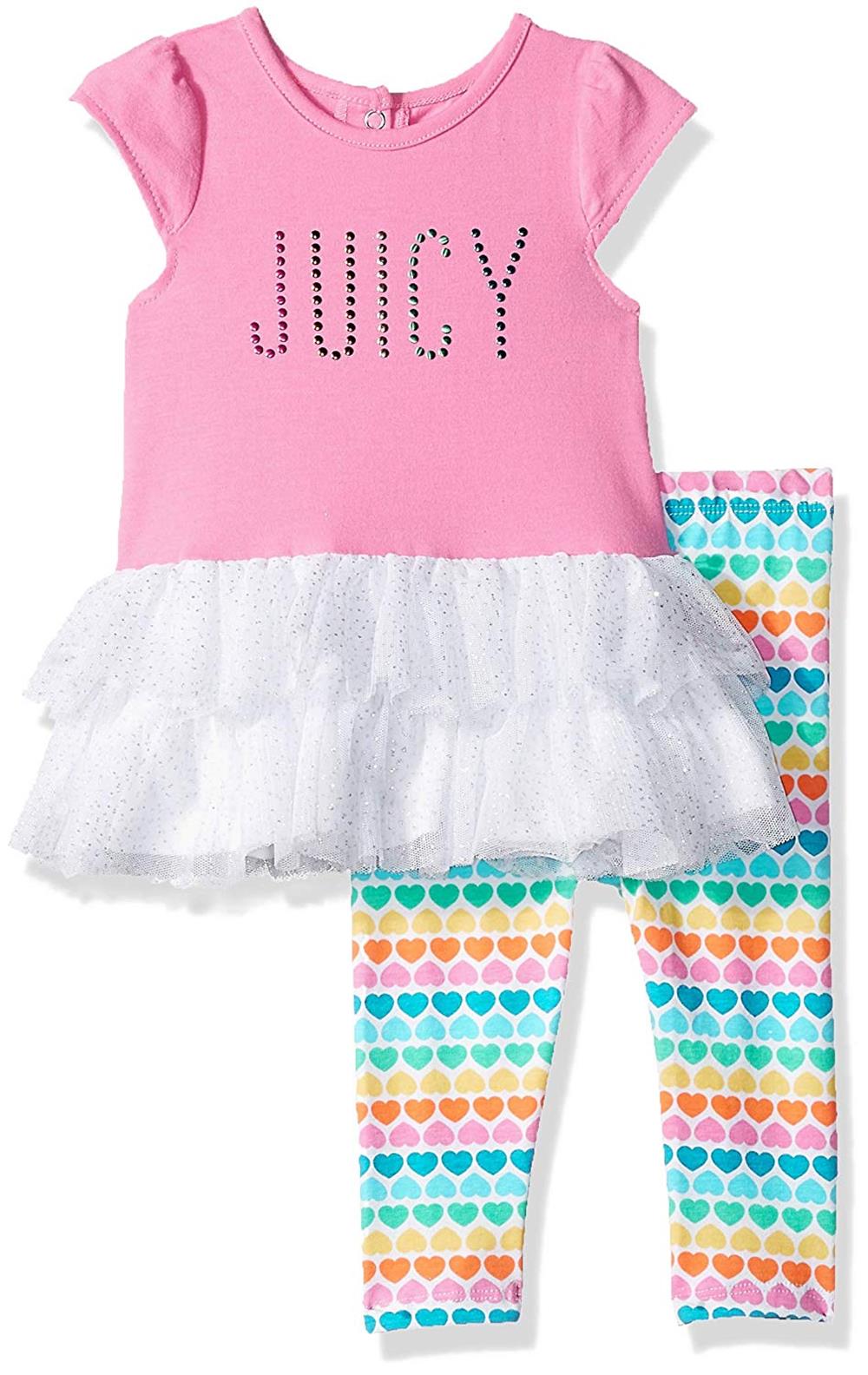 Juicy Couture Girls 12-24 Months Tunic Legging Set