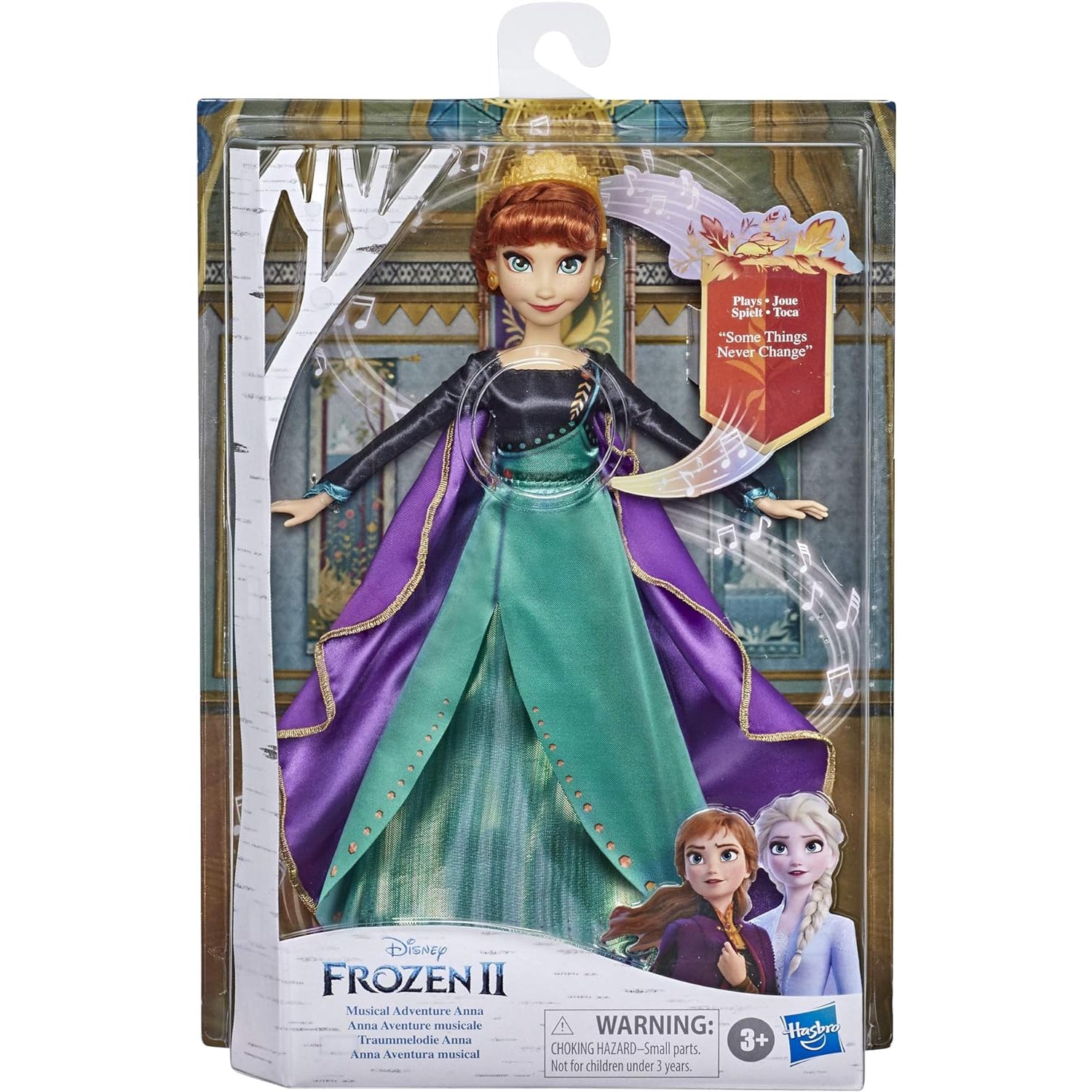 Hasbro Disney Frozen 2 Musical Adventure Anna Singing Doll