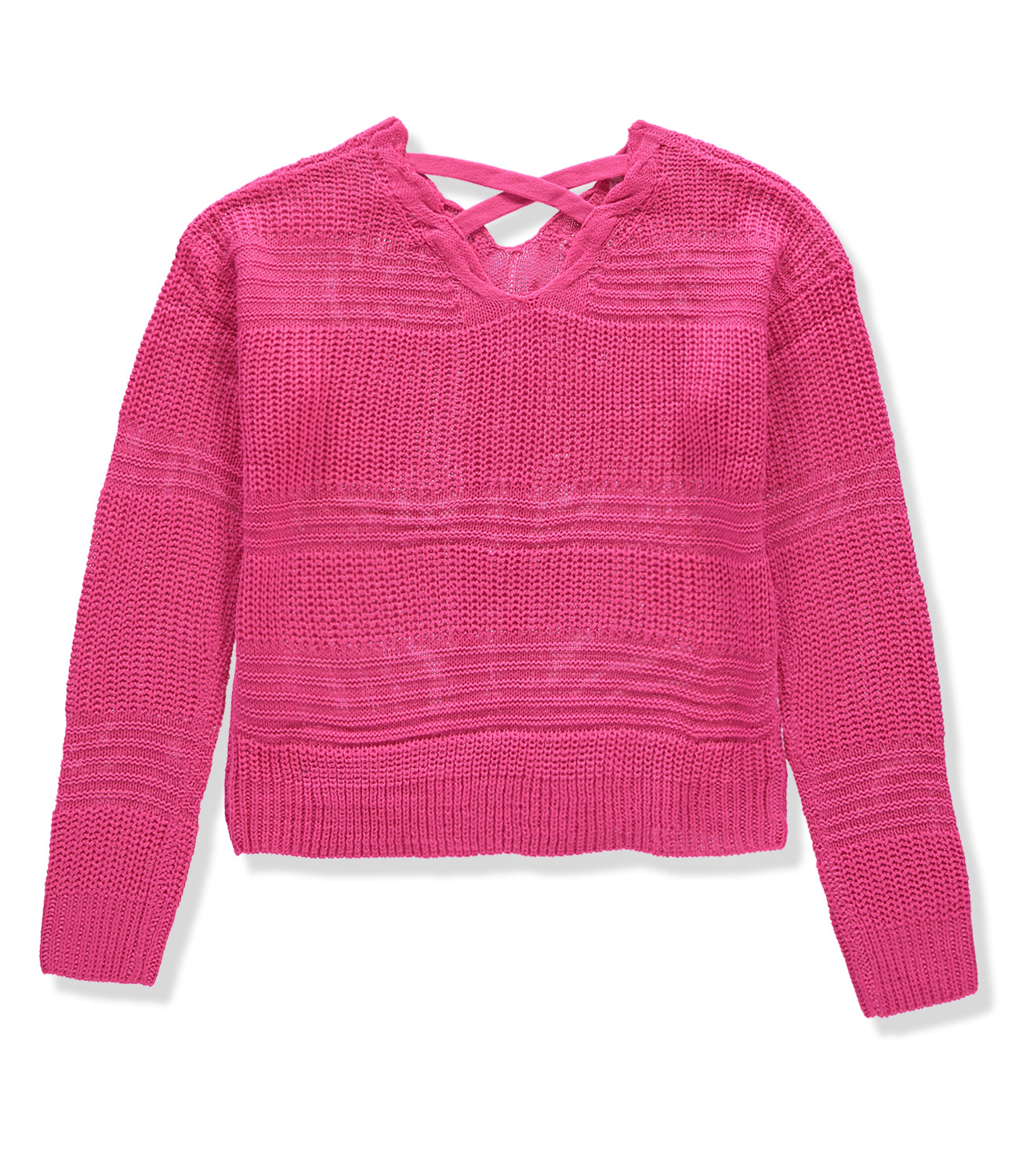 Jolie & Joy Girls 7-16 Cable Shaker Sweater