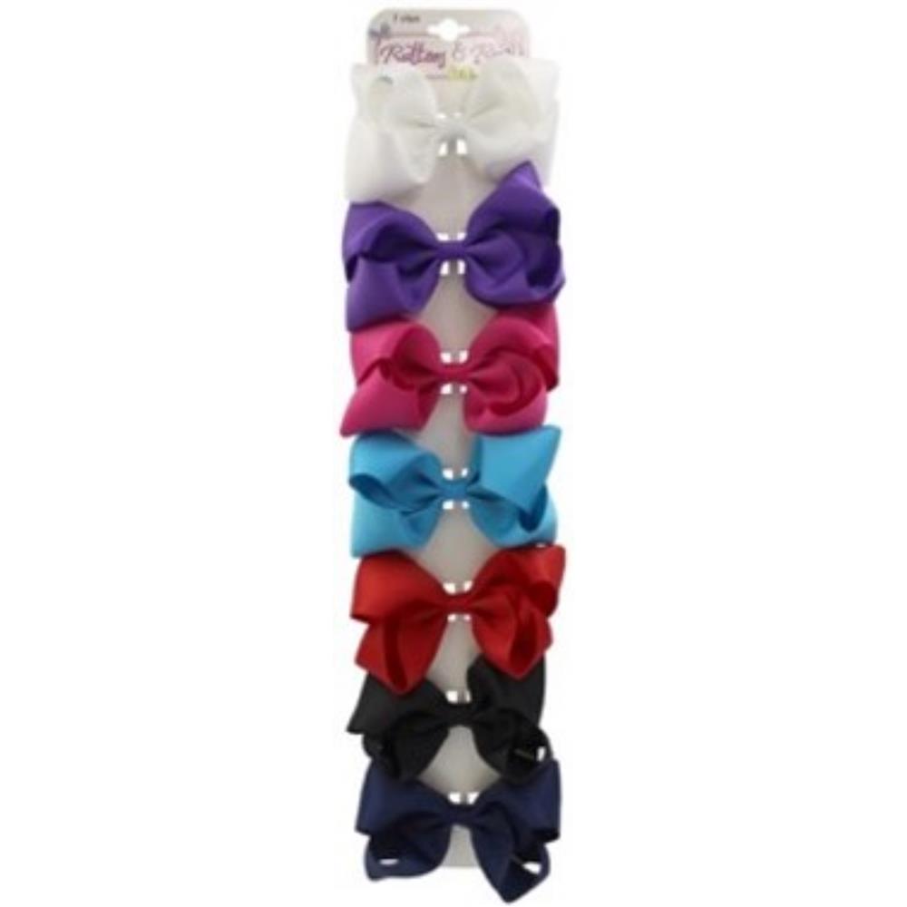 Buttons & Bows 7 Piece Bow Clip