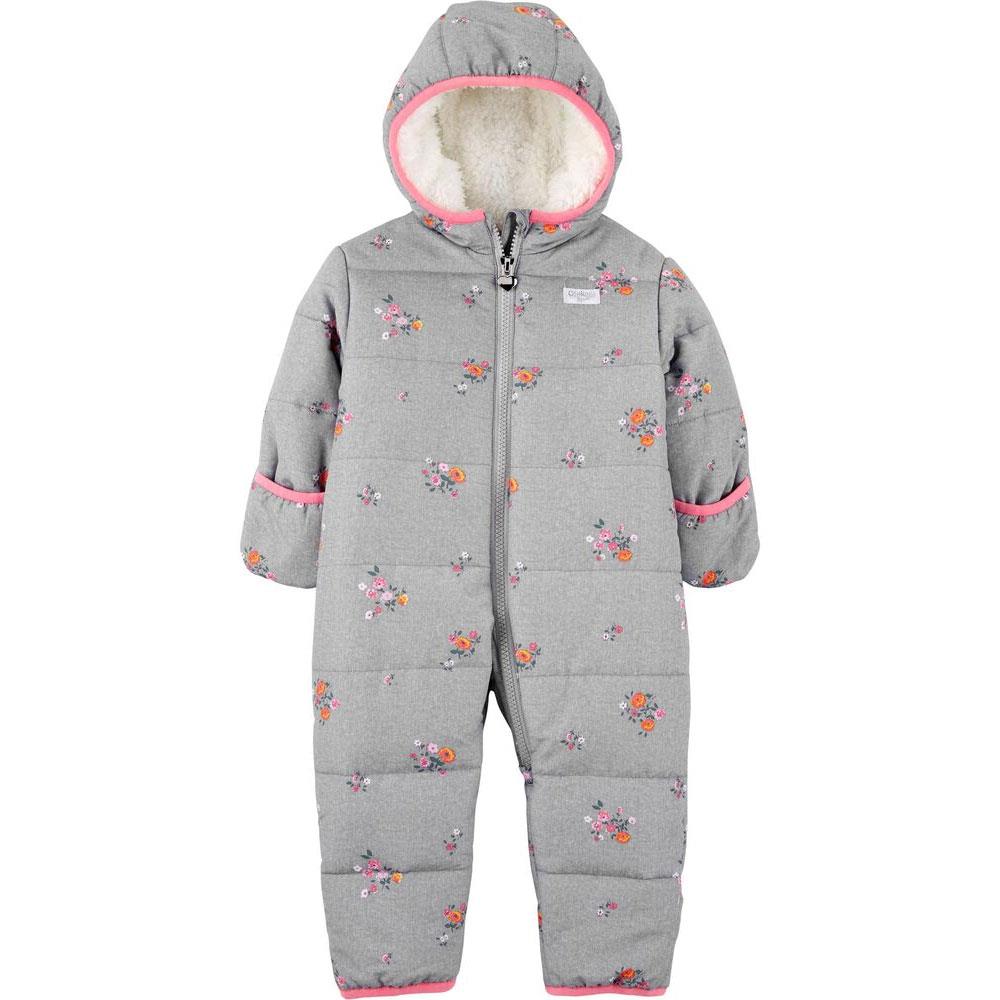 Osh Kosh Girls 3-9 Months One Piece Pramsuit