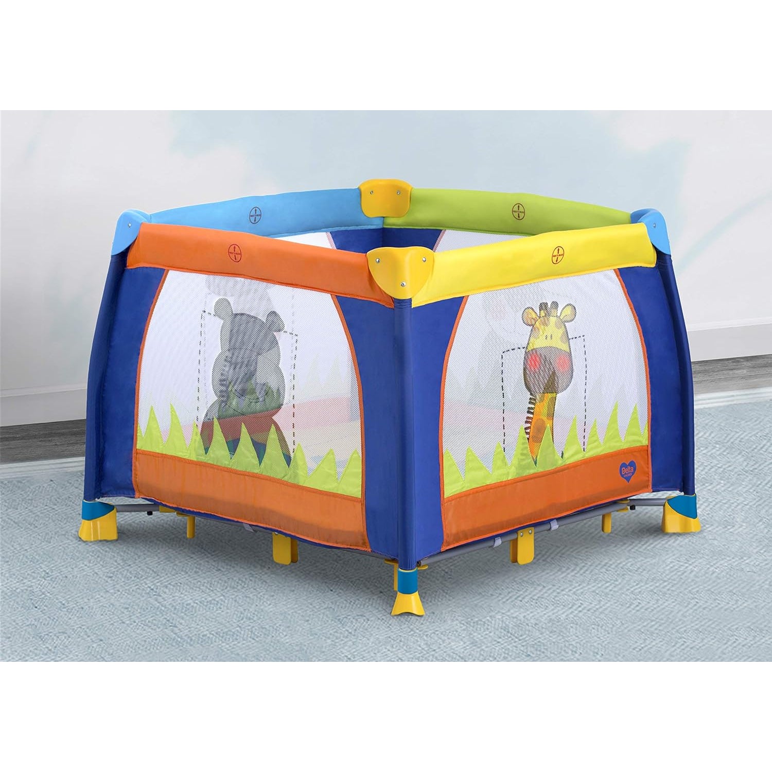 Delta Children 36'' x 36'' Play Yard, Fun Time