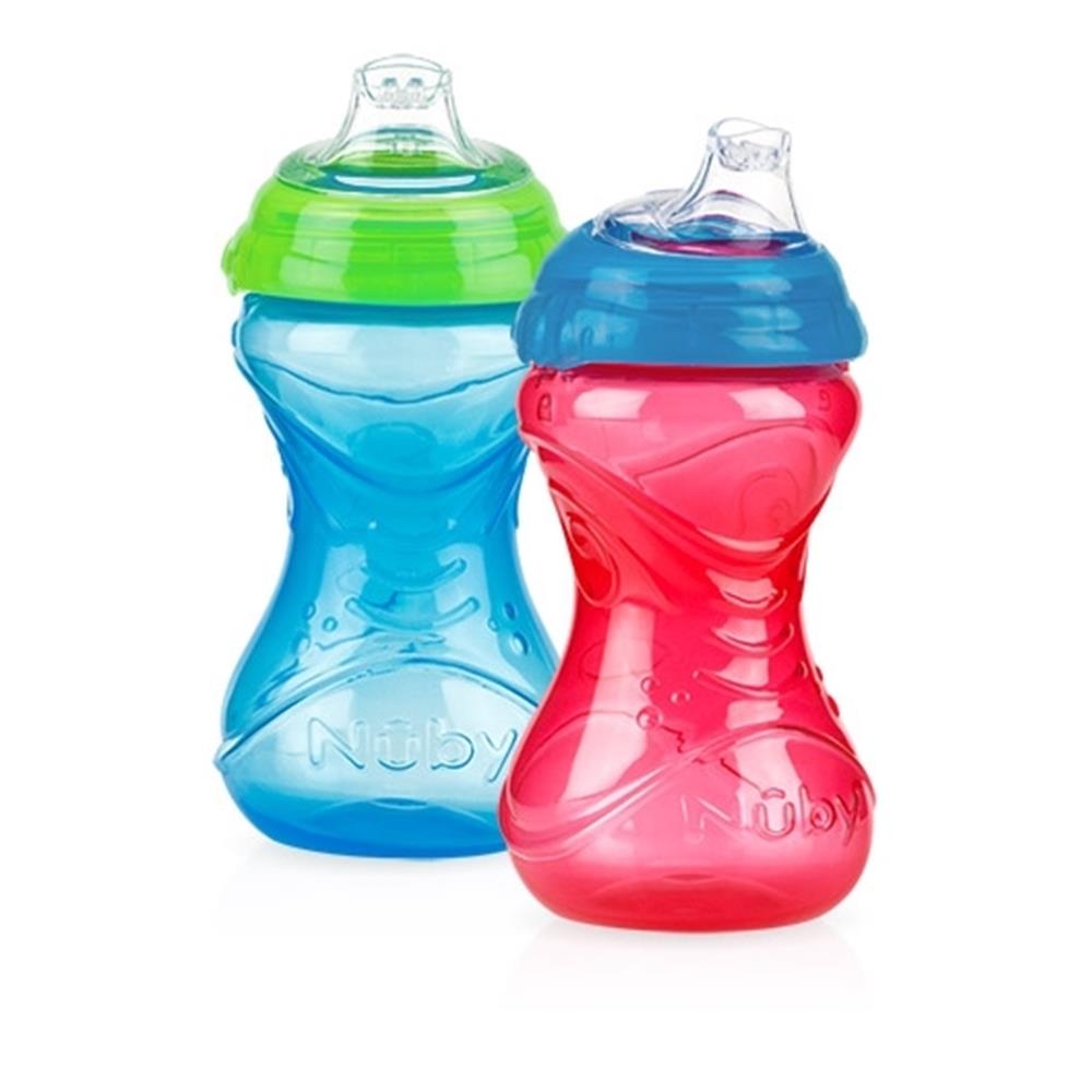 Nuby 2-Pack No-Spill Easy Grip Cup