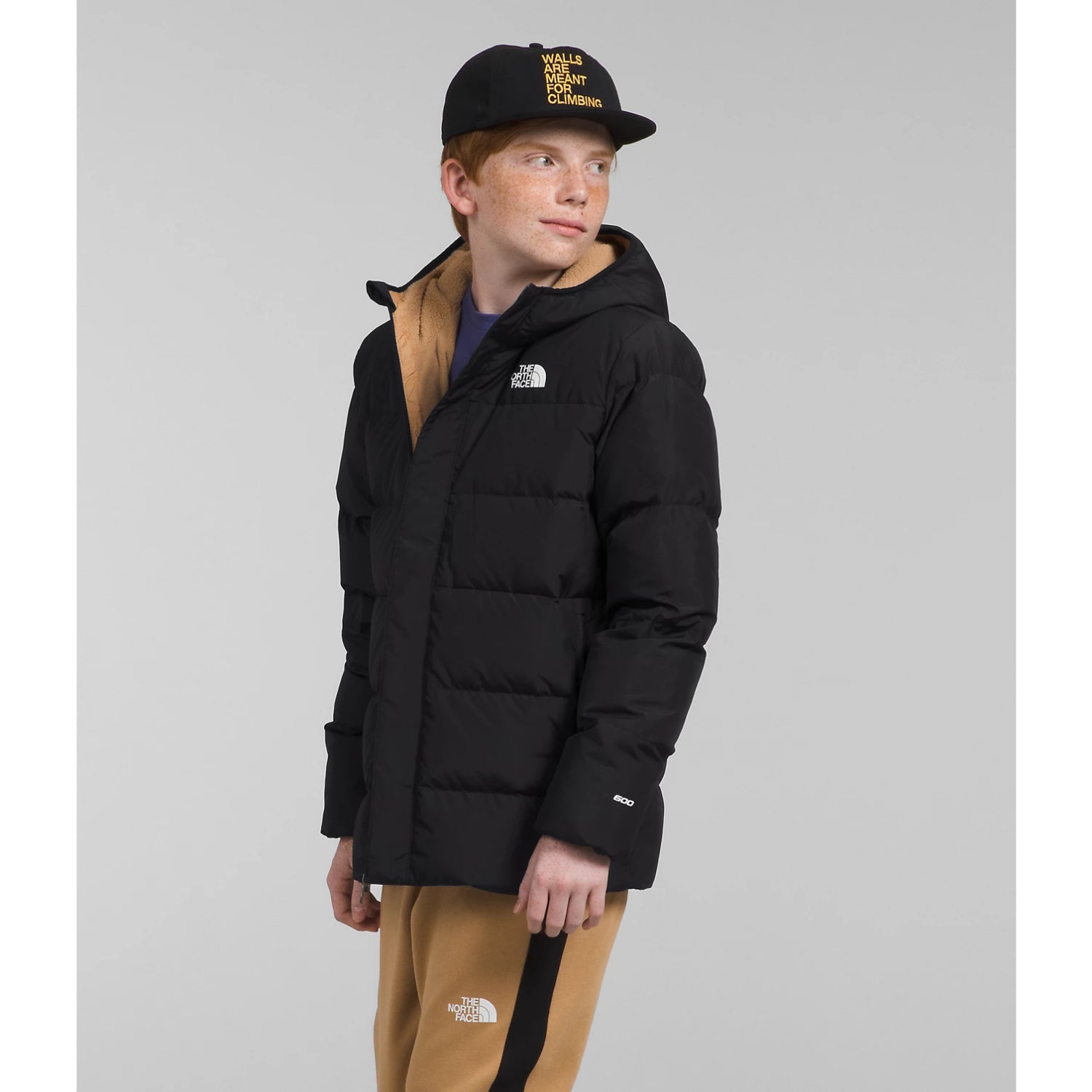 The North Face Boys’ North Down Fleece-Lined Parka