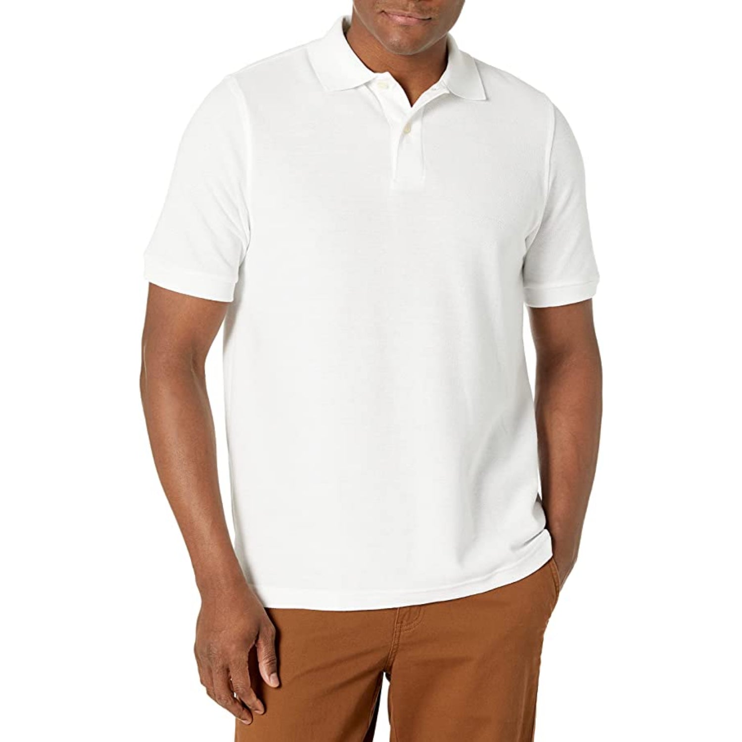 Lee Uniforms Mens Short-Sleeve Pique Polo