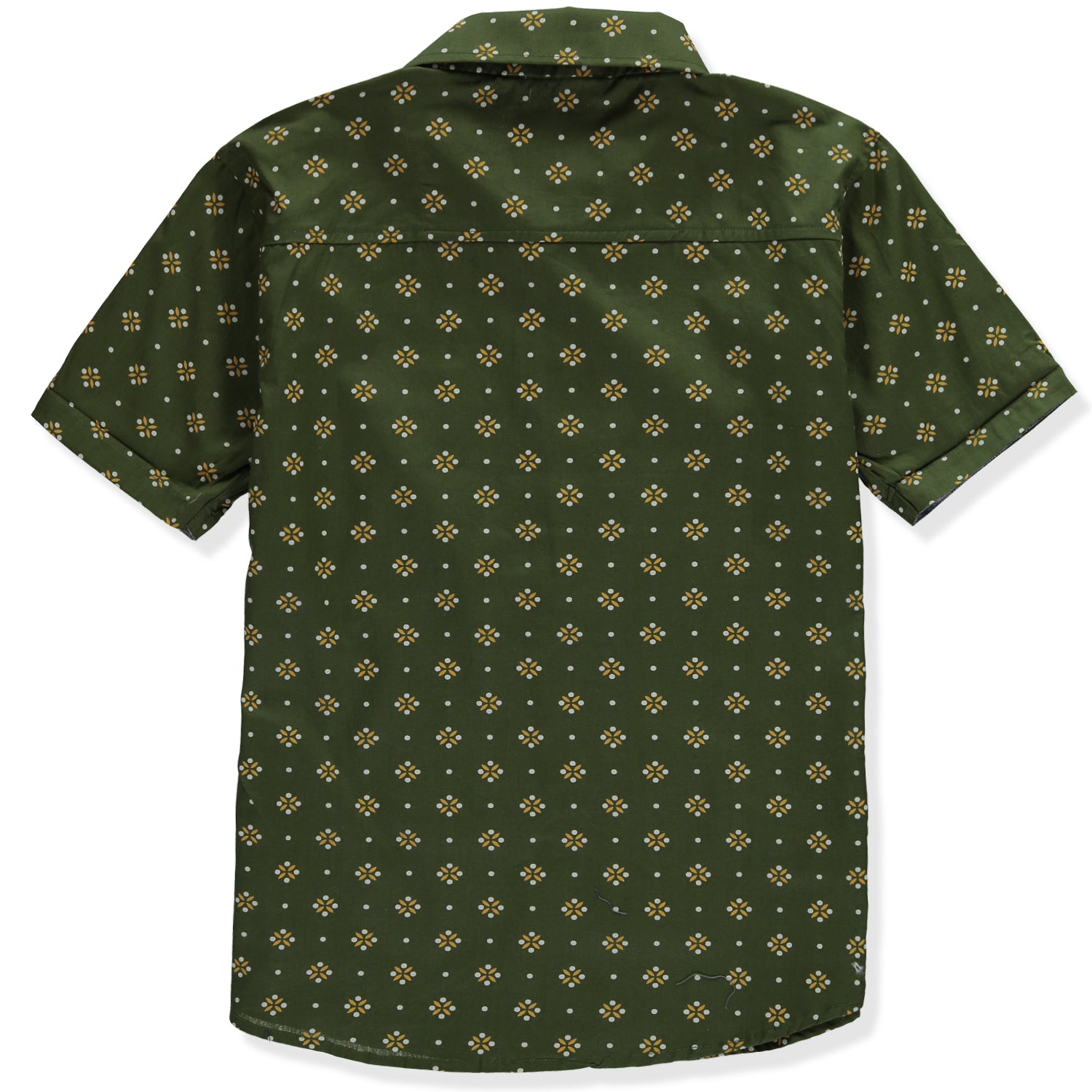 FAZE 1 Boys 8-20 Short Sleeve Printed Woven Button Down Shirt