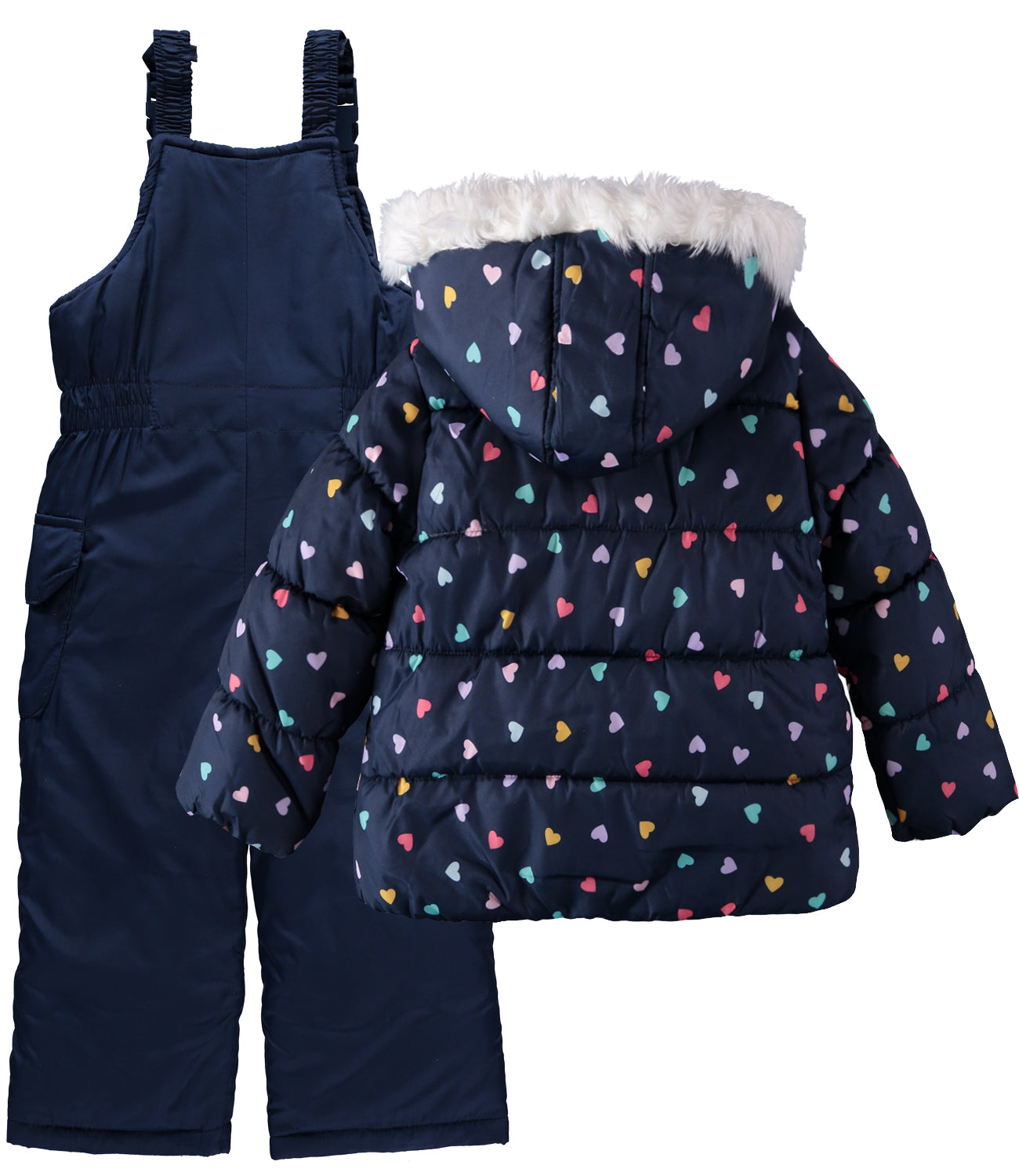 Carters Girls 2T-4T 2-Piece Snowsuit