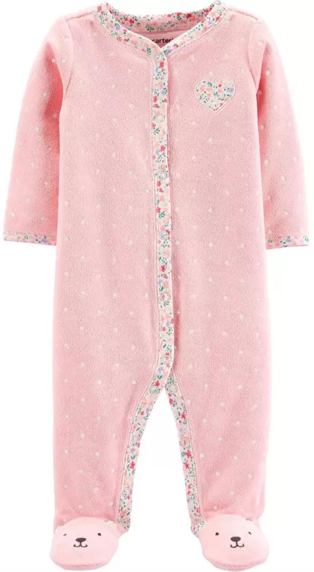 Carters Girls 0-9 Months Heart Ear Sleep and Play