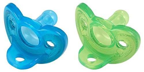 The First Years Gumdrop 2 Pack Pacifiers, 0-3 Months