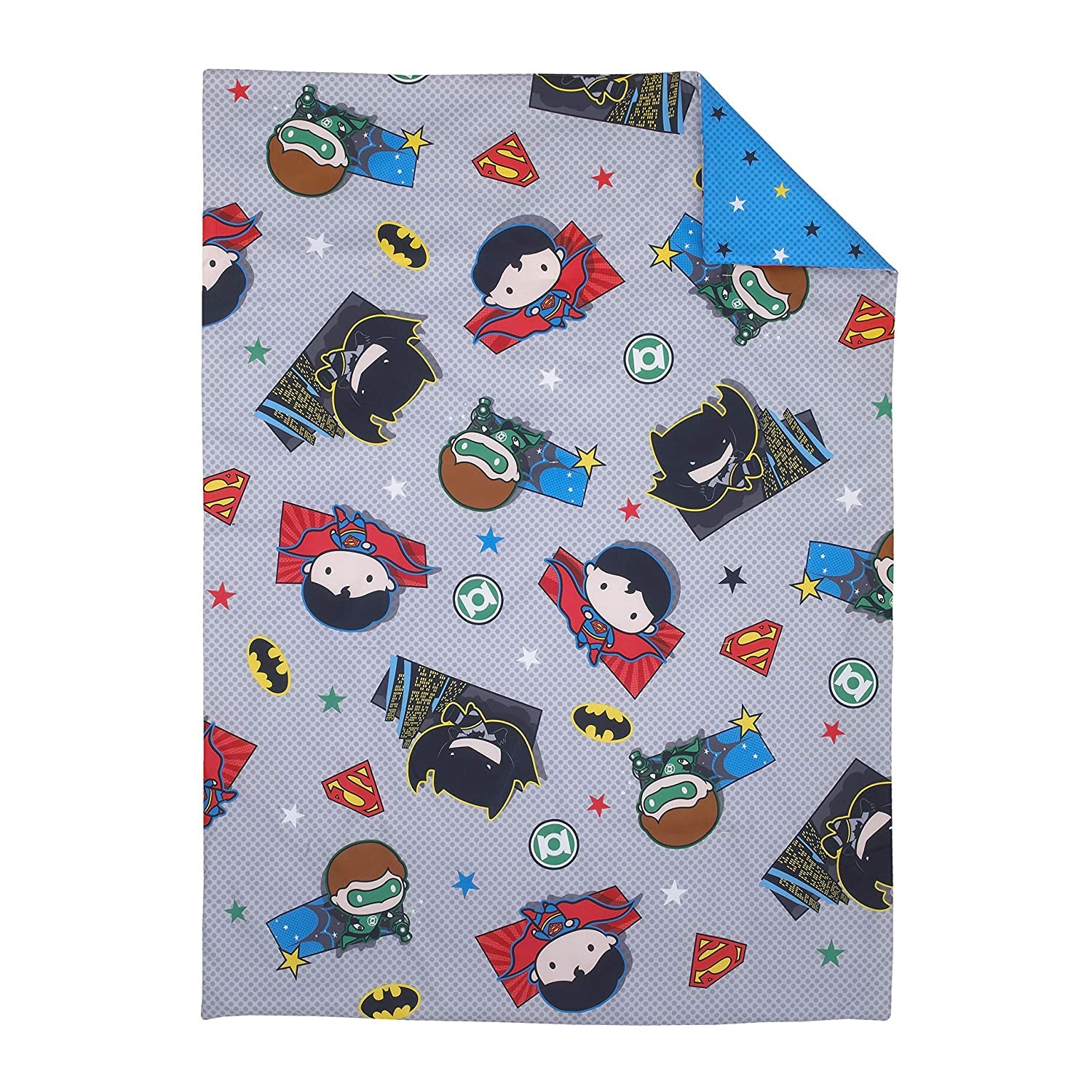 DC Justice League 4 Piece Toddler Bedding Set