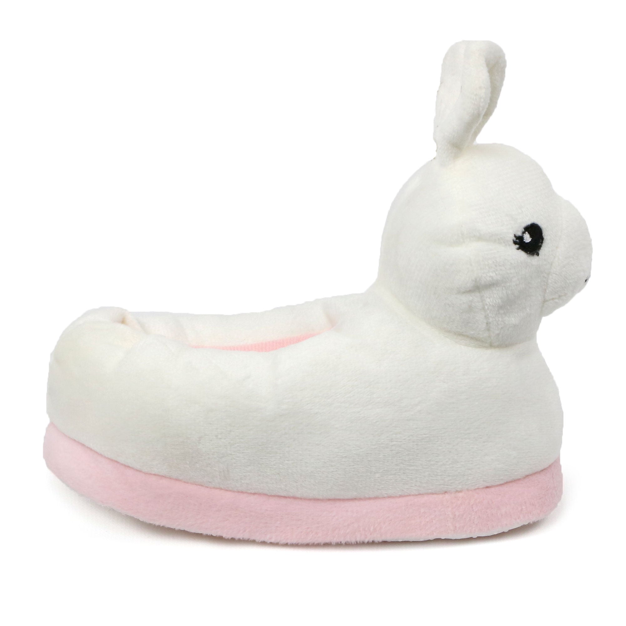 Chatties Toddler Girls Plush Animal Slippers