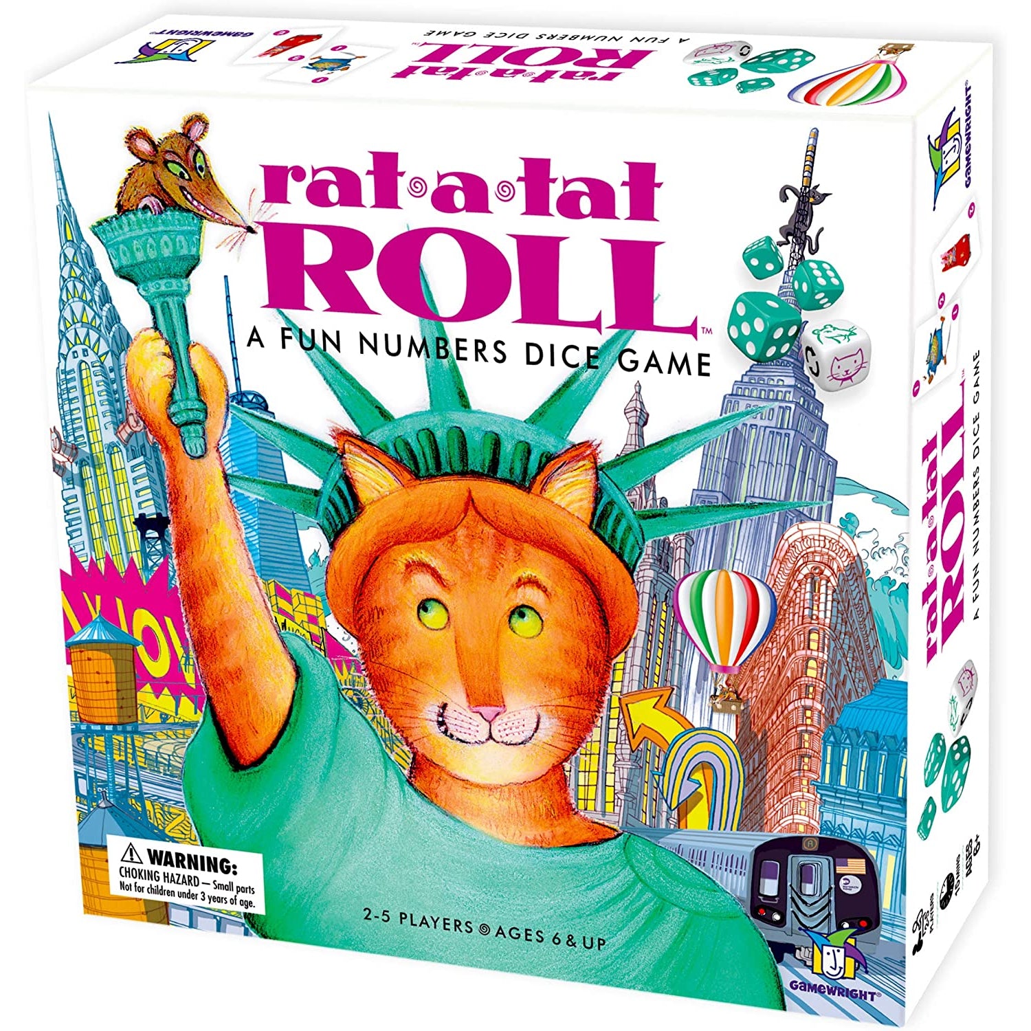 Gamewright Rat-A-Tat Roll