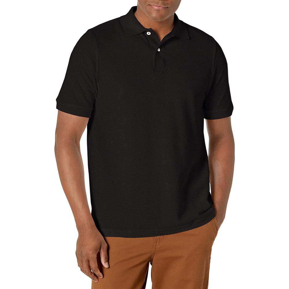 Lee Uniforms Mens Short-Sleeve Pique Polo