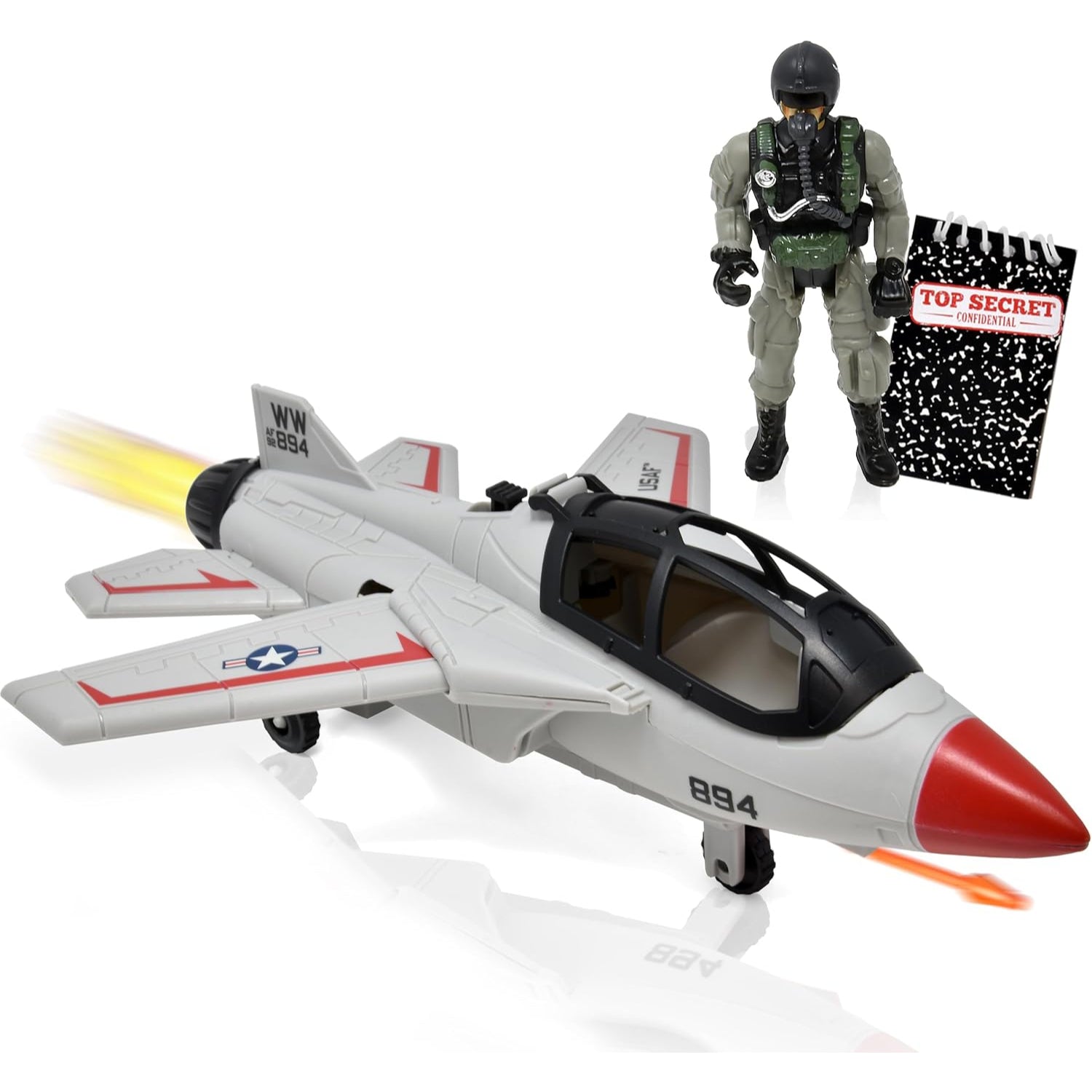 U.S. Air Force Sky Raider Fighter Jet Aircraft Toy