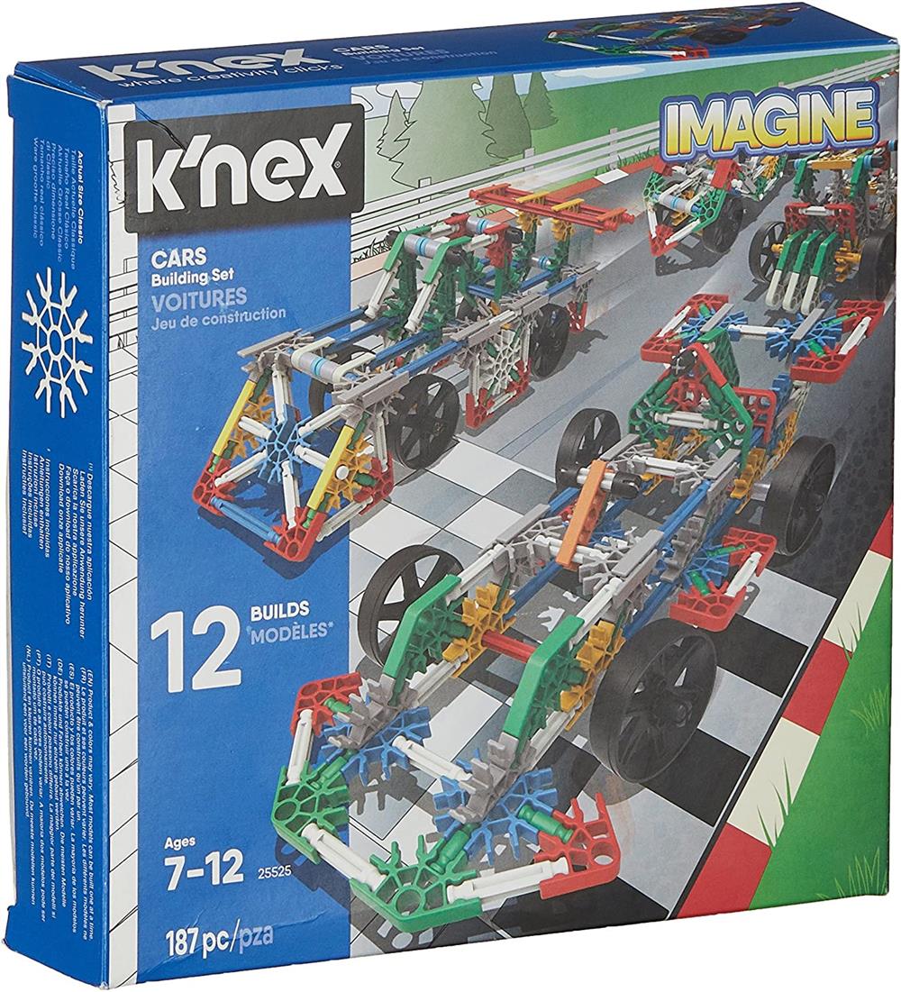 KNEX Imagine Cars Building Set 12 Builds