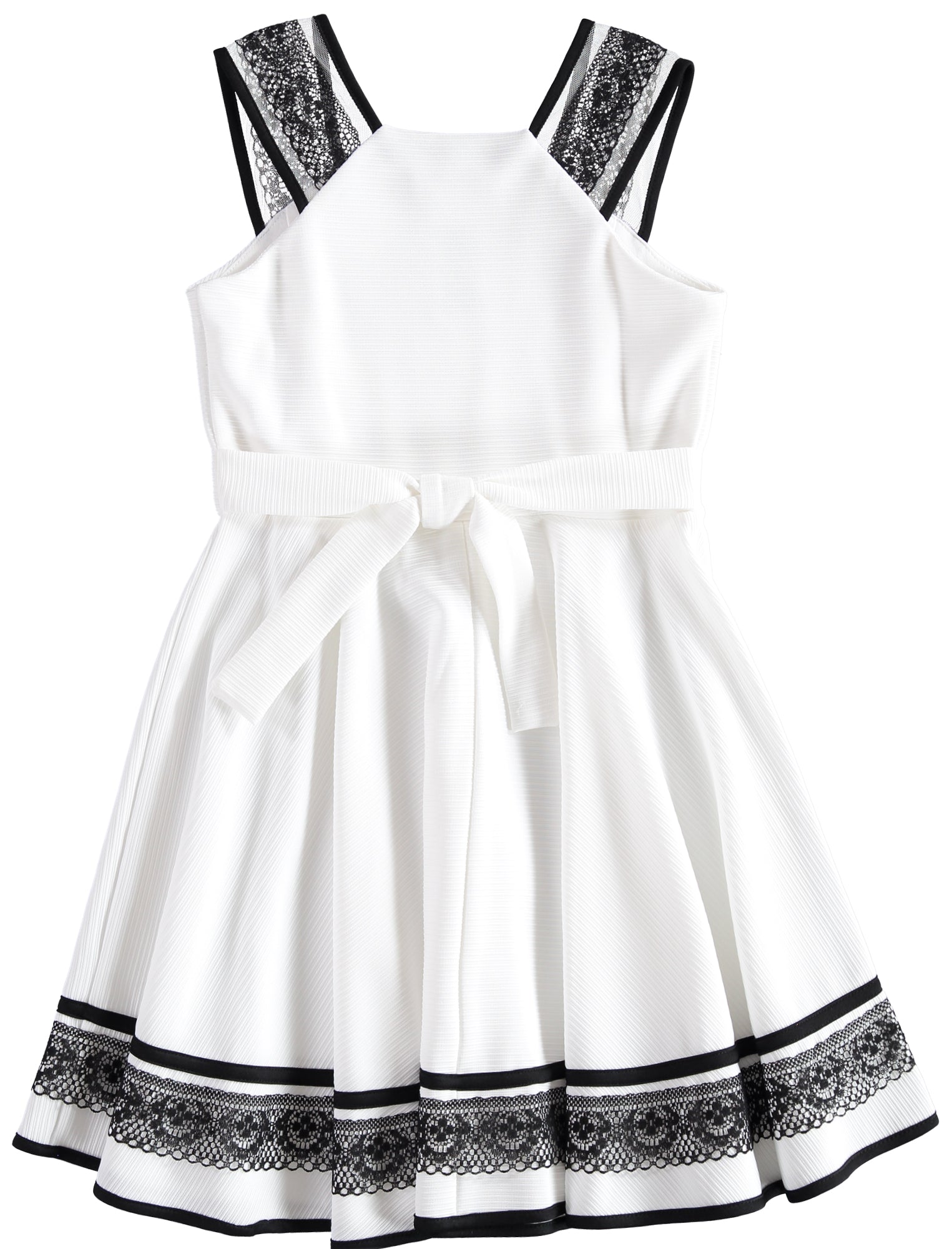 Bonnie Jean Girls 7-16 Lace Border Dress