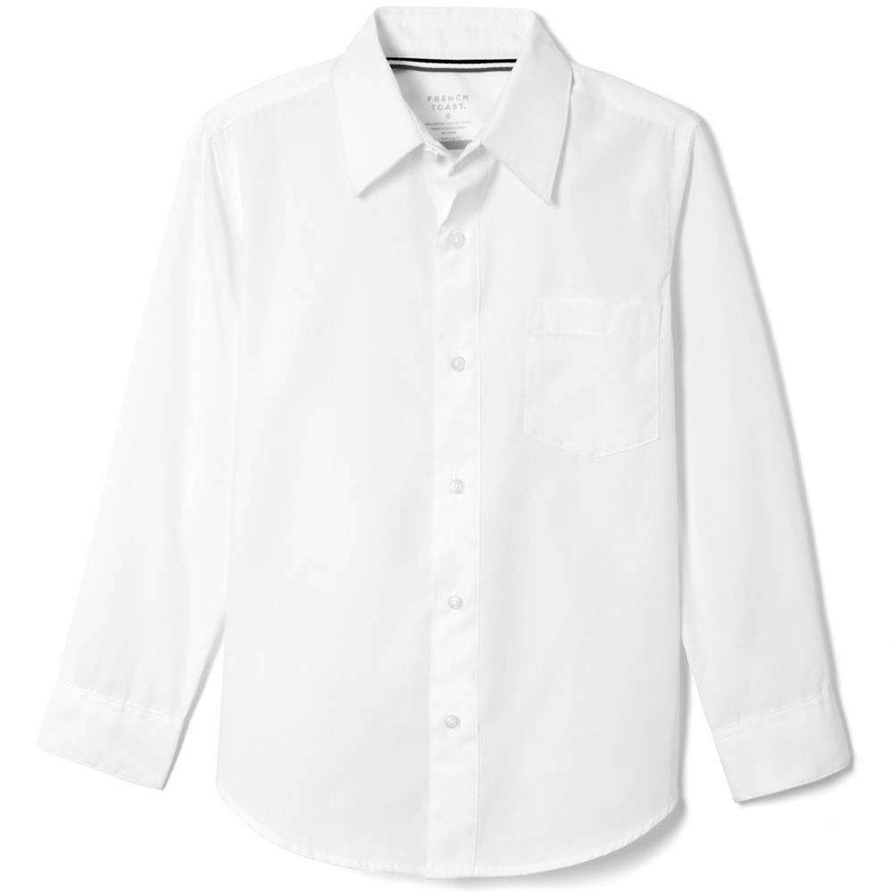 French Toast Boys 10-20 Husky Long-Sleeve Dress Shirt