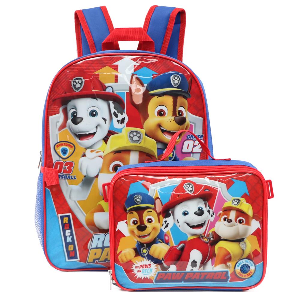 Nickelodeon Paw Patrol Backpack with Lunch