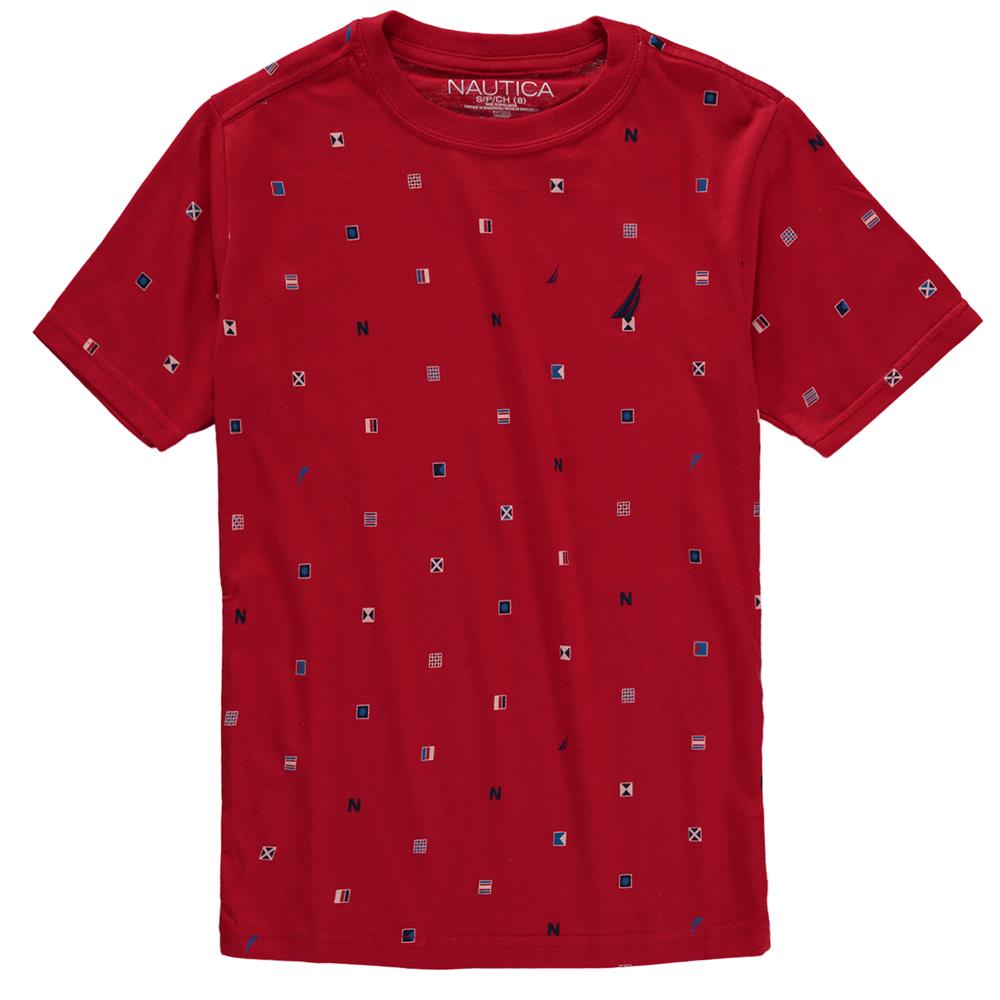 Nautica Boys 4-7 Signal Code T-Shirt