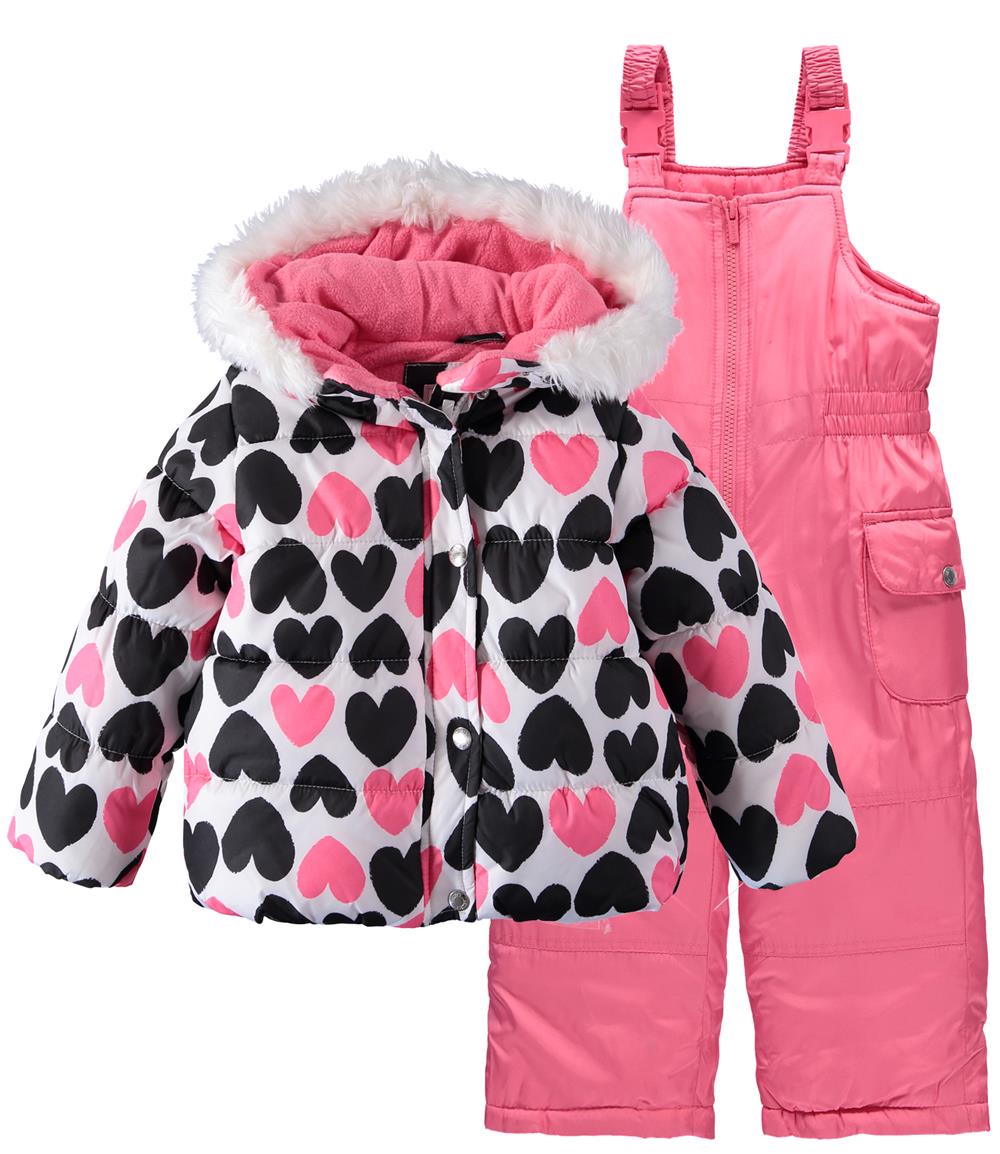 Carters Girls 4-6X 2-Piece Snowsuit