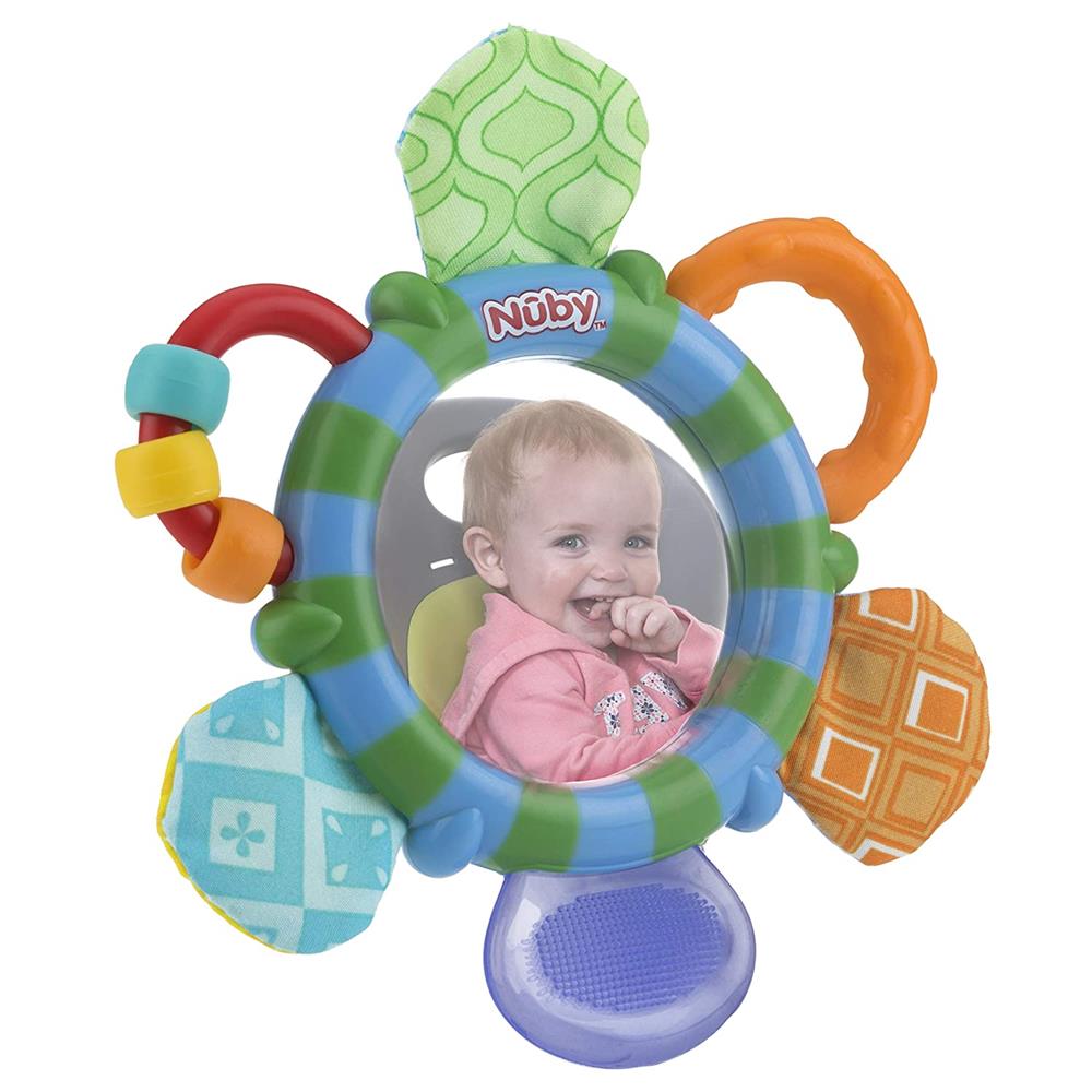 Nuby Look-at-Me Mirror Teether