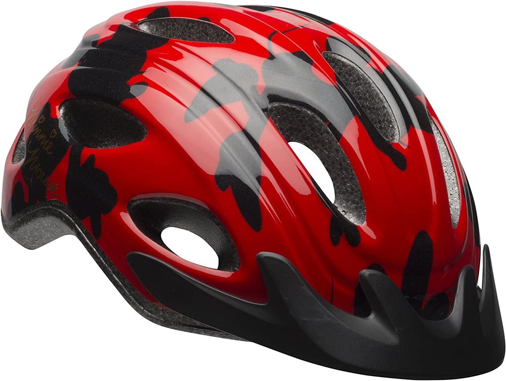 Disney Minnie Mouse Womens Bell Bike Helmet - Red/Black