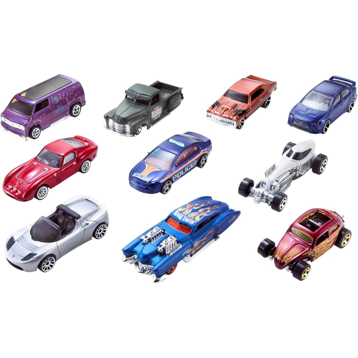 Mattel Hot Wheels 8 Pack Die Cast Cars