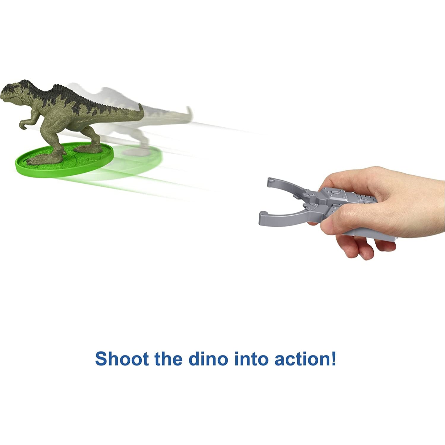 Universal Jurassic World Dominion Minis Giganotosaurus Rampage Playset with 2 Mini Dinosaur Figures