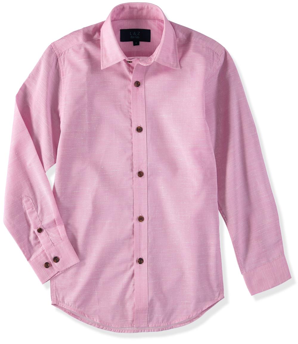 Leo & Zachary Boys 8-16 LZ Royal Dress Shirt